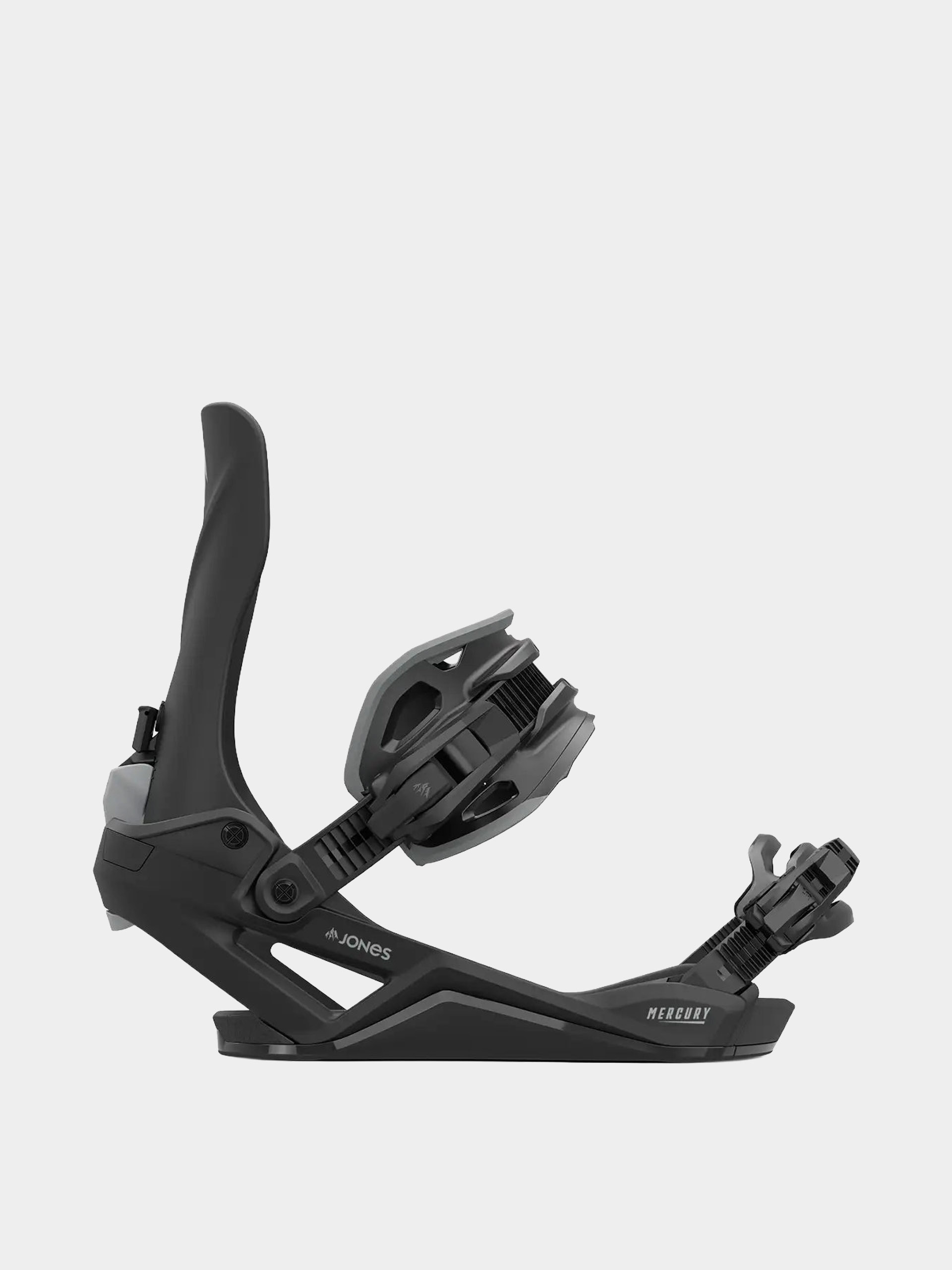 Férfi Jones Snowboards Mercury Fase Snowboard kötés (stealth black)