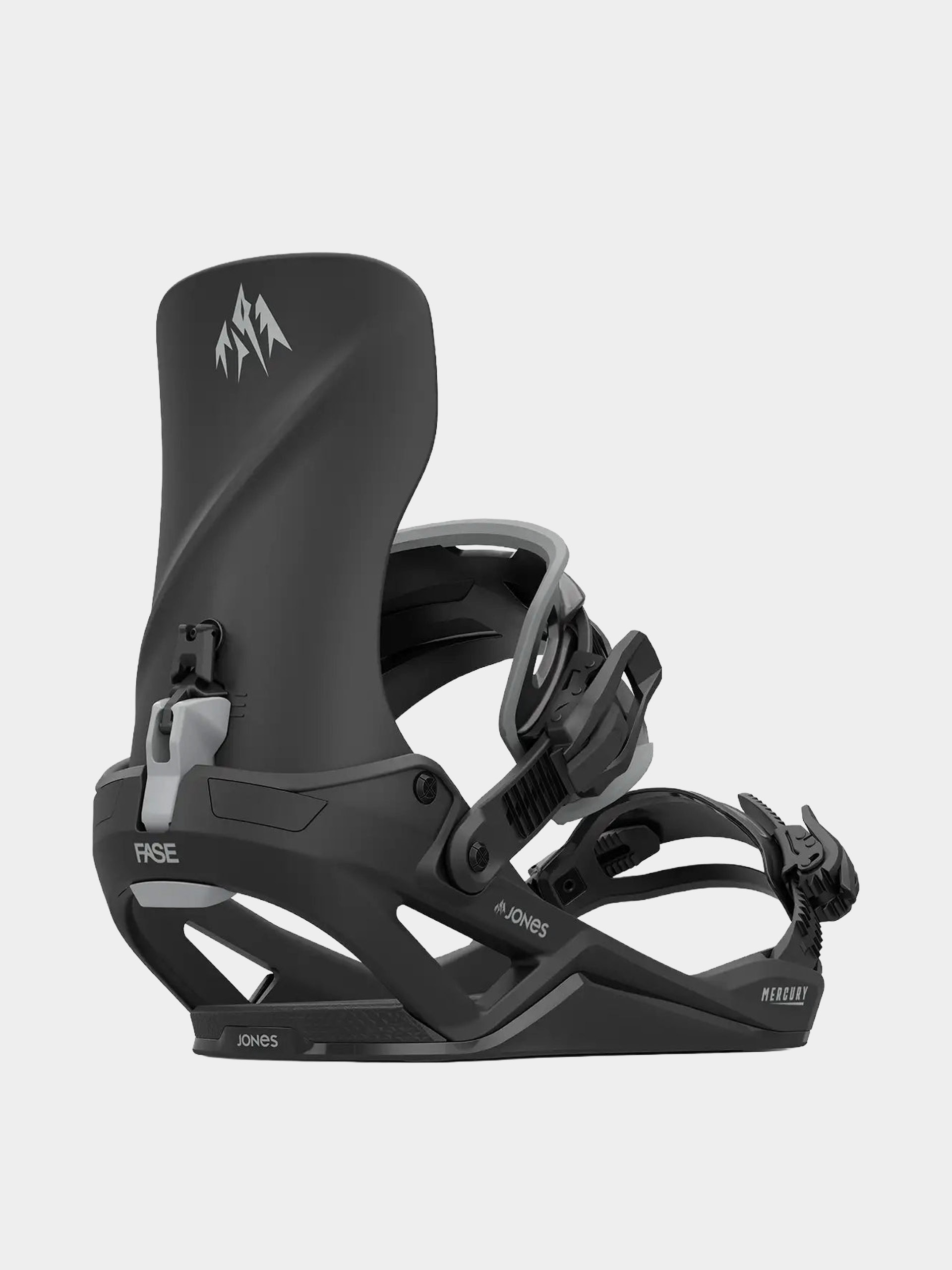 Jones Snowboards Mercury Fase Snowboard kötés (stealth black)