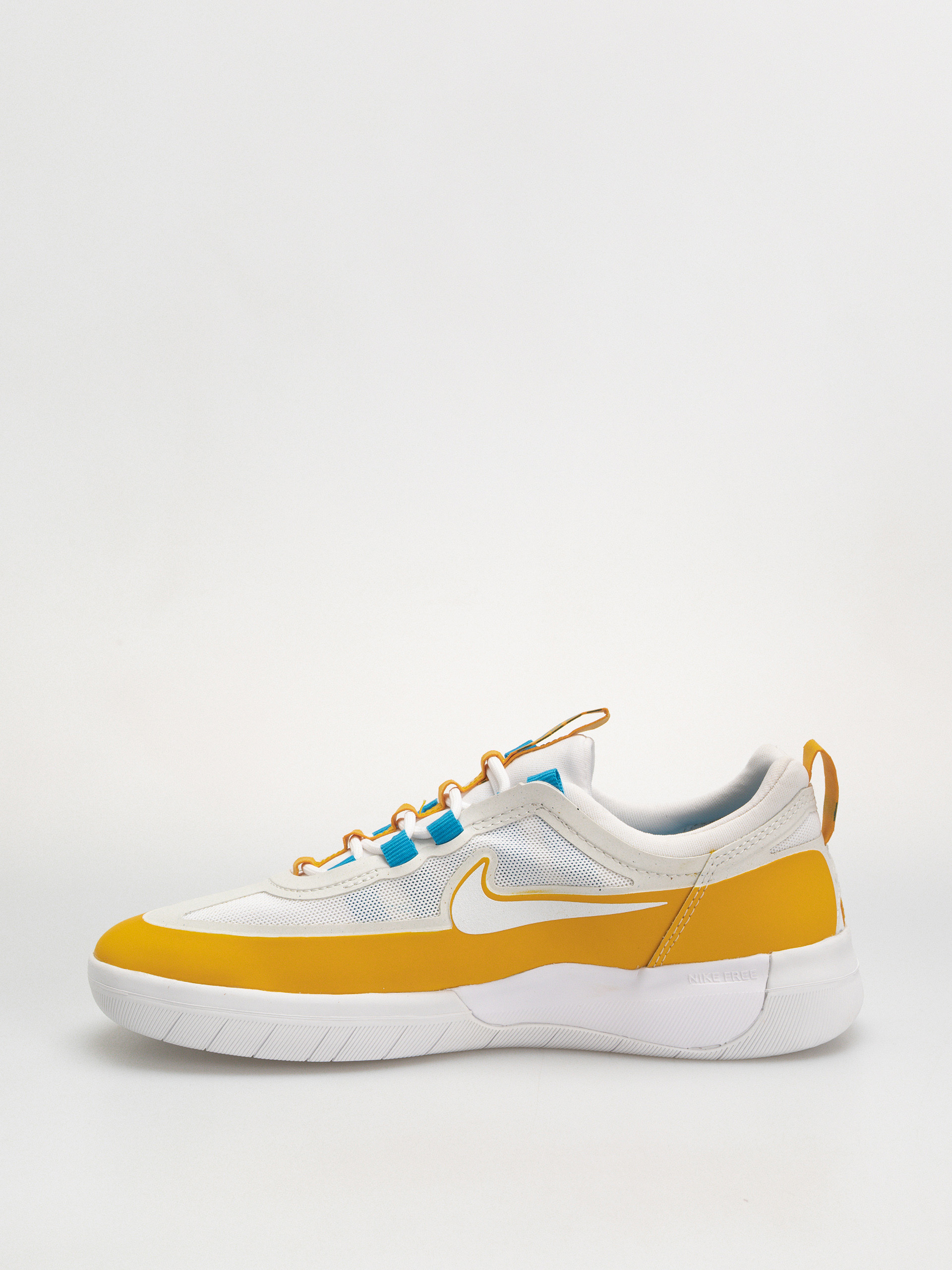 Nike SB Nyjah Free 2 Cipők (dark sulfur/white laser blue)