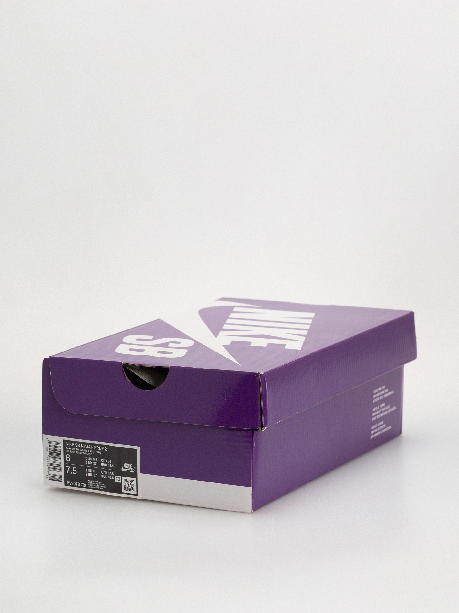 Nike SB Nyjah Free 2 Cipők (dark sulfur/white laser blue)