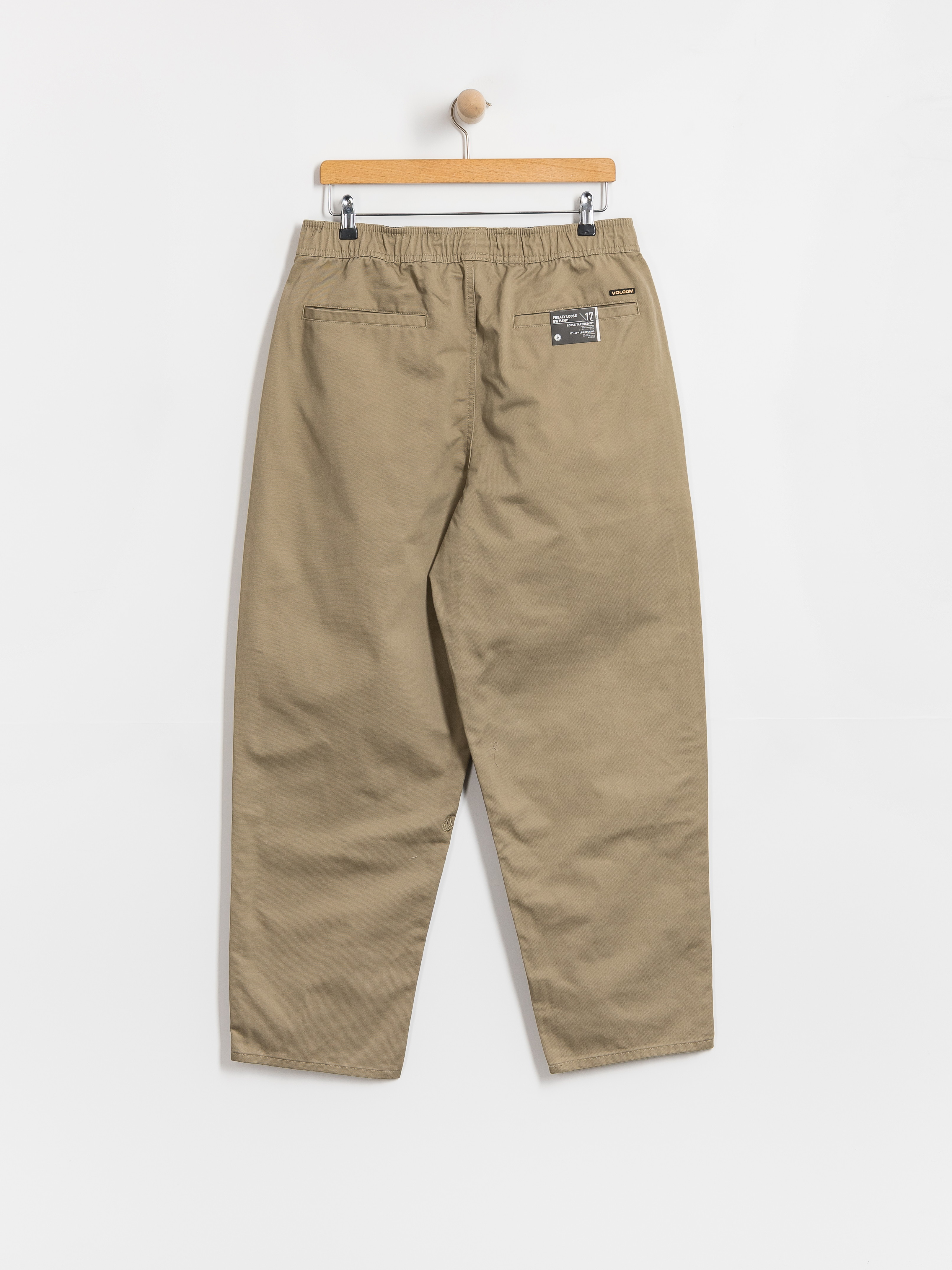 Volcom Freazy Loose Ew Kisnadrág (khaki)