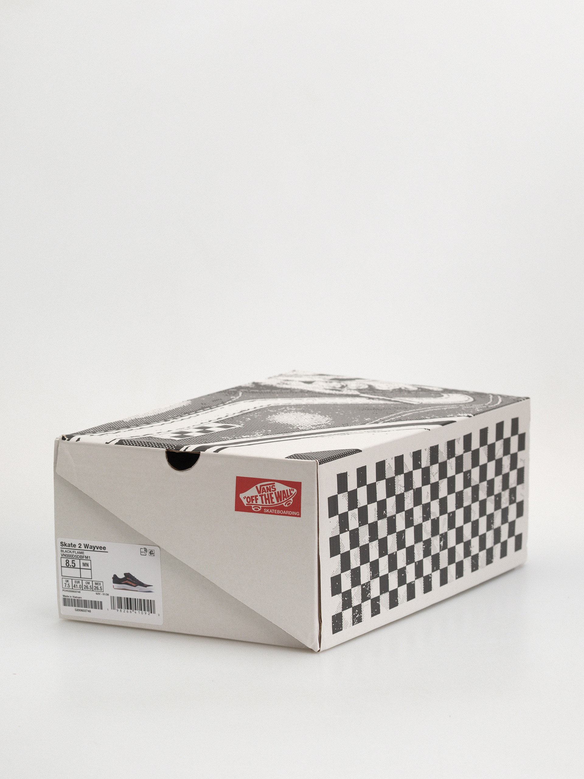 Cipők Vans Skate 2 Wayvee (black/flame)