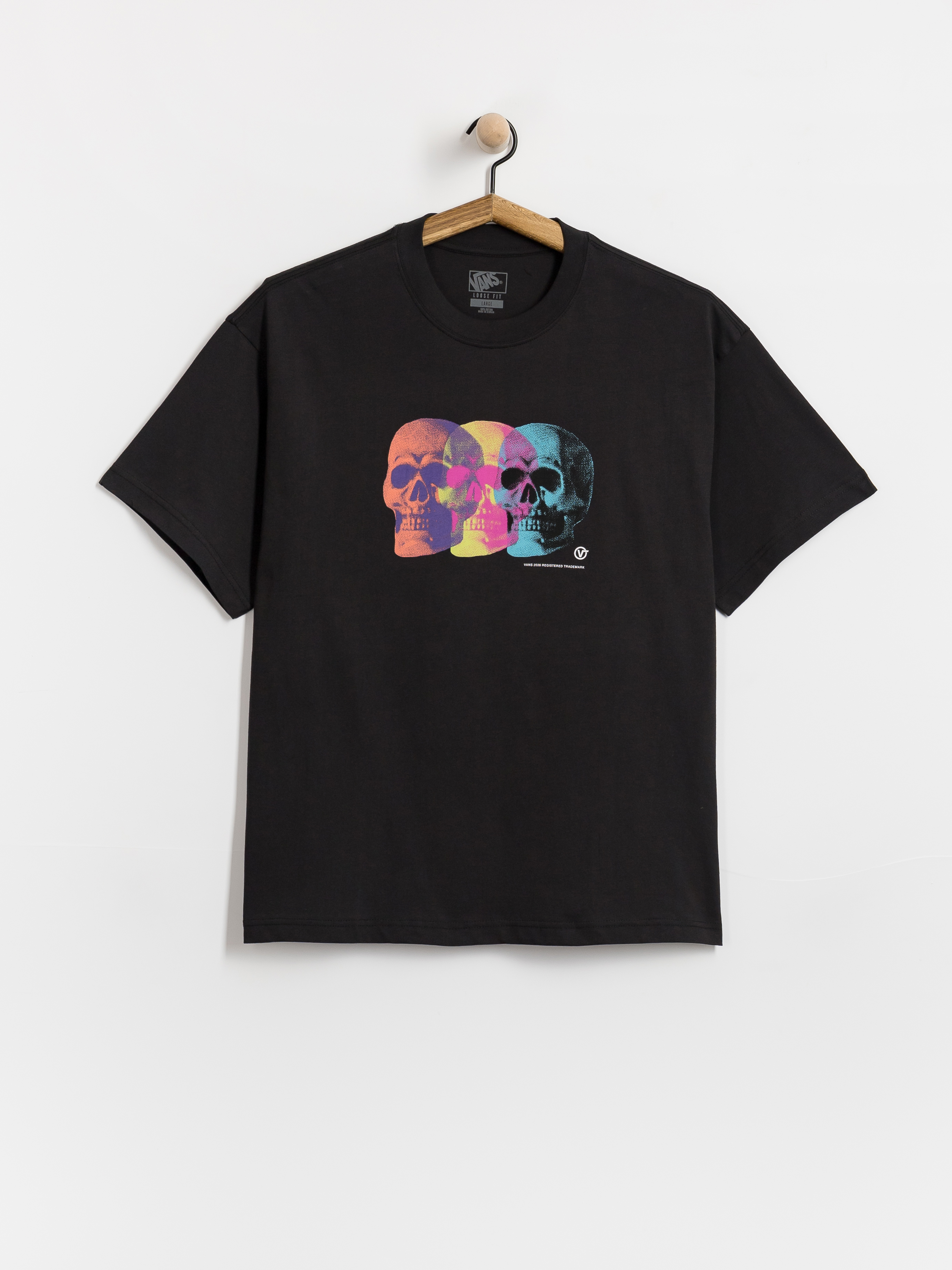 Póló Vans Bone Head Loose (black)