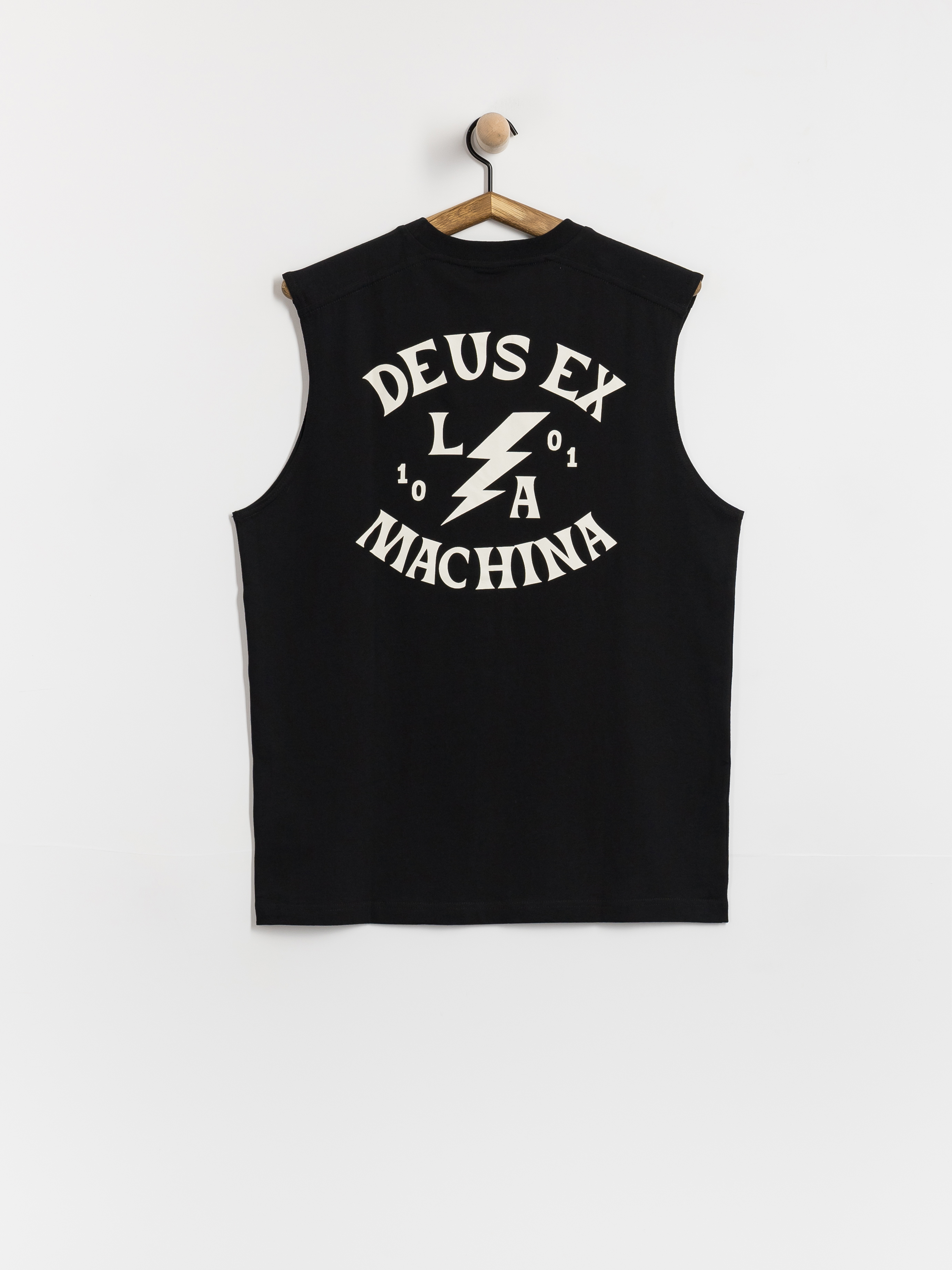 Póló Deus Ex Machina Chinook Muscle (black)