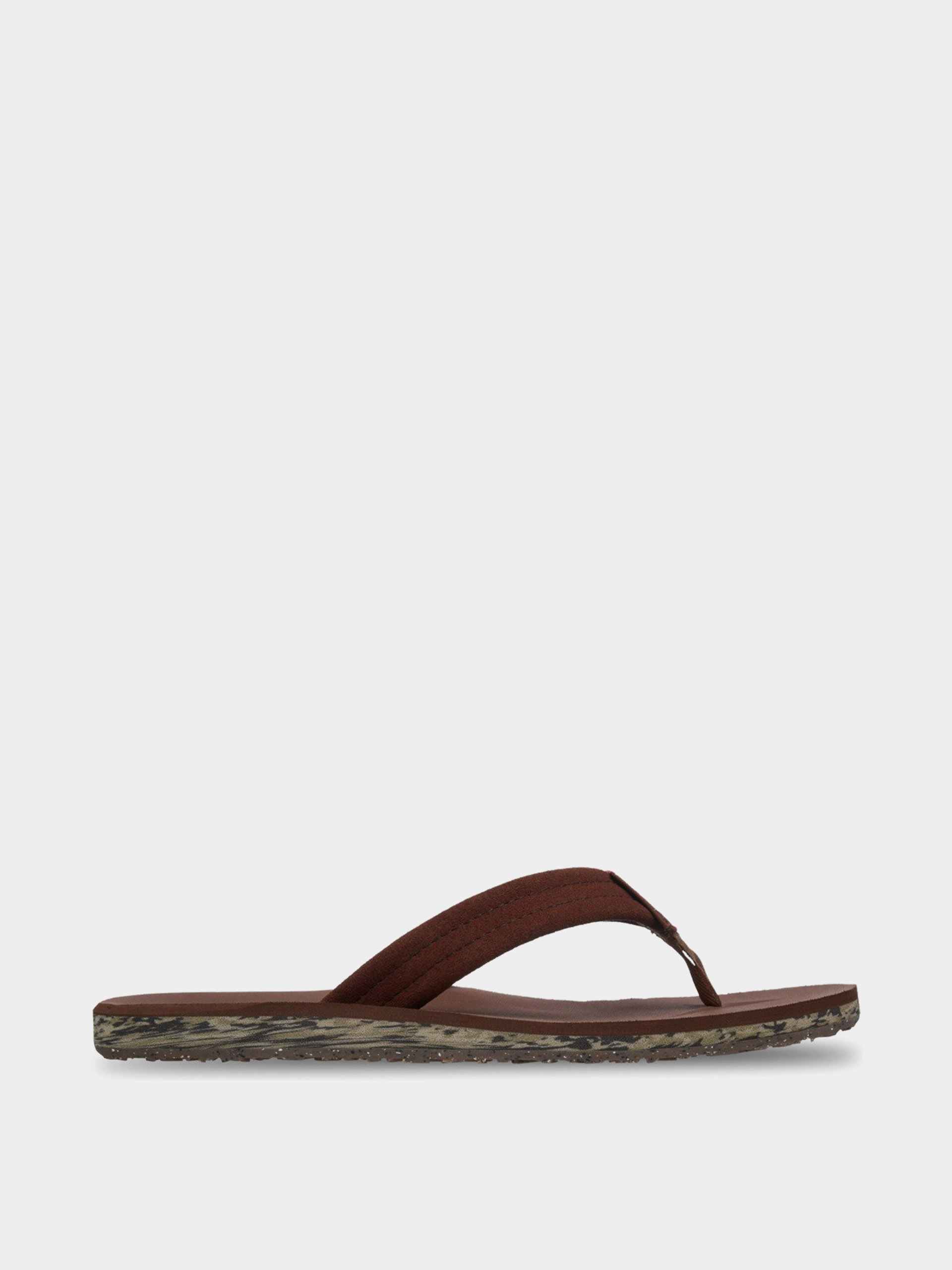 Flip-flop papucsok Quiksilver Carver Suede Recycled (brown)