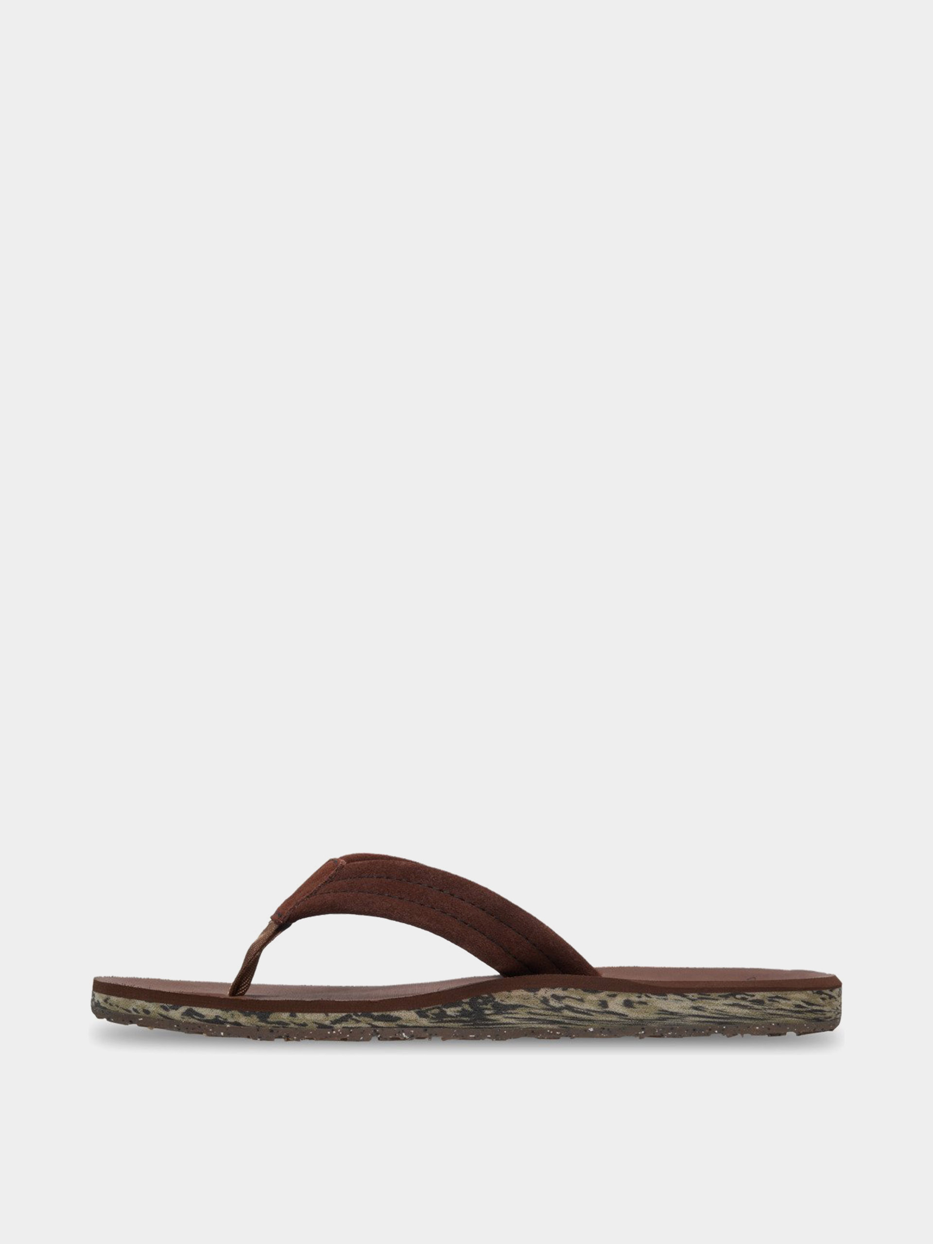 Flip-flop papucsok Quiksilver Carver Suede Recycled (brown)