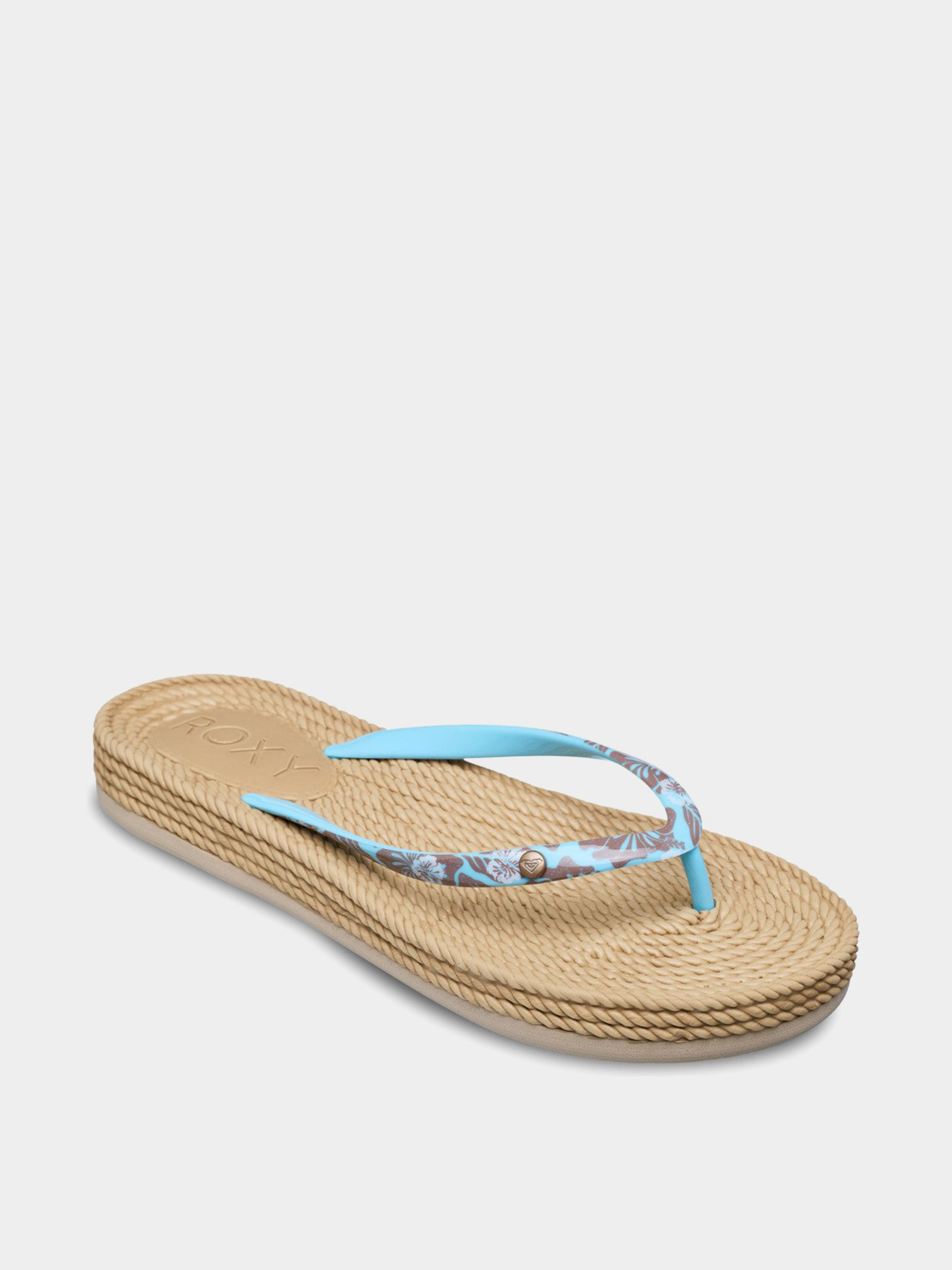 Roxy South Beach III Flip-flop papucsok Wmn (light blue/brown)