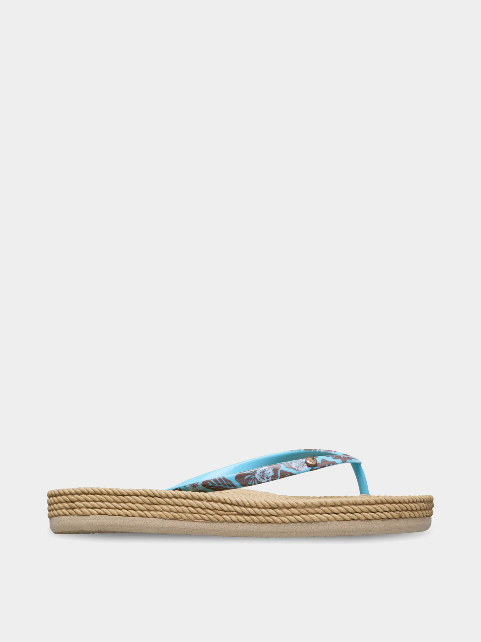 Flip-flop papucsok Roxy South Beach III Wmn (light blue/brown)