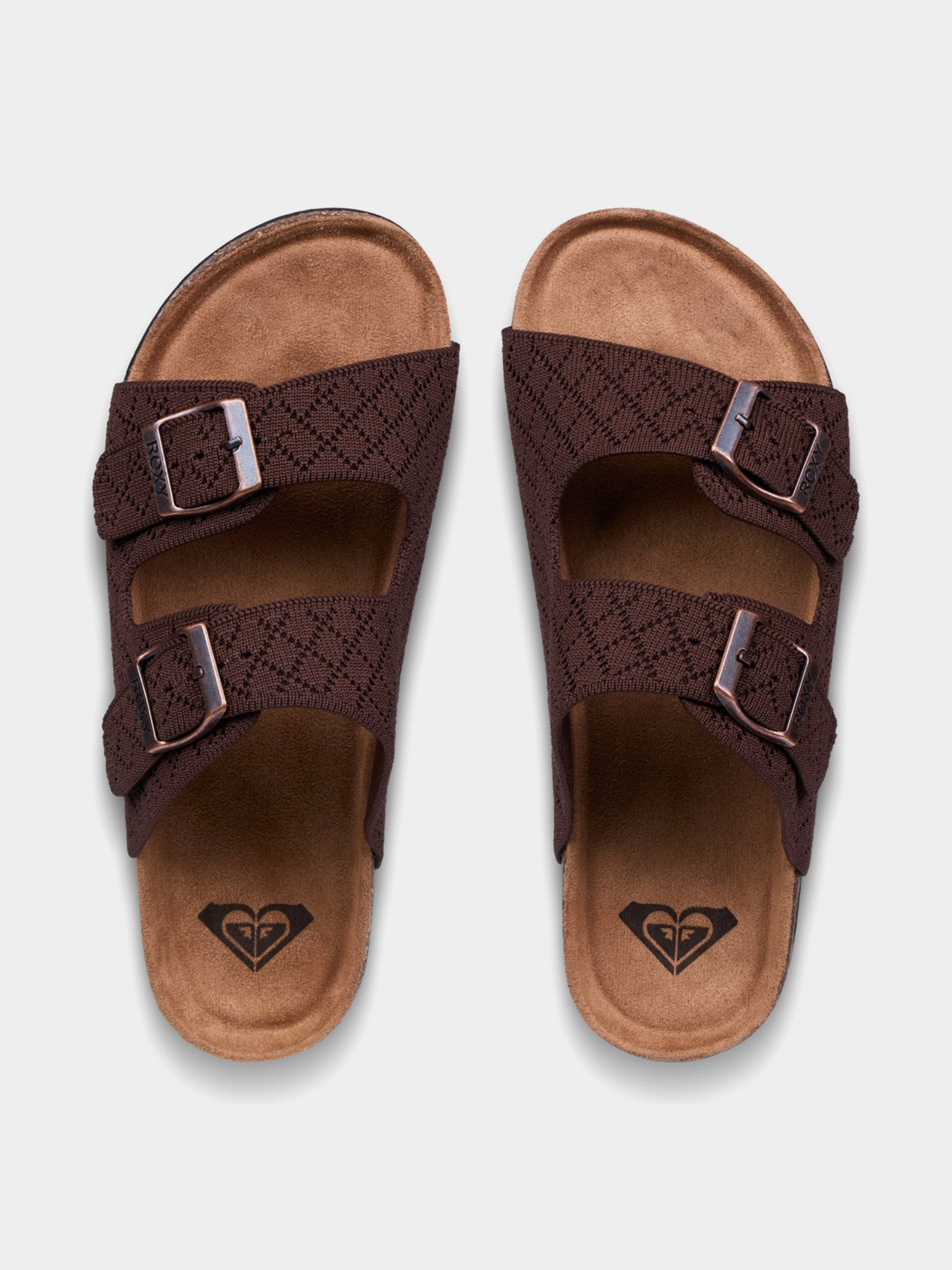 Flip-flop papucsok Roxy Mannae Buckle Wmn (chocolate)
