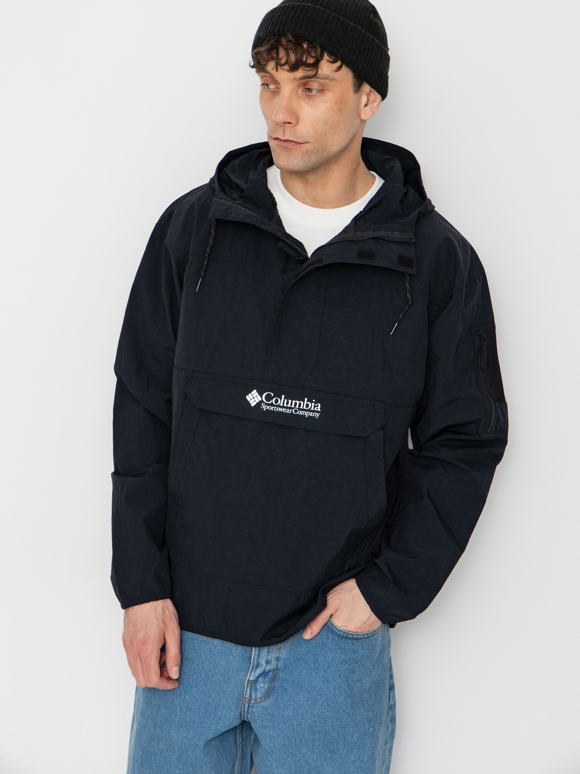 Columbia Challenger Windbreaker Anorak Dzseki (black)