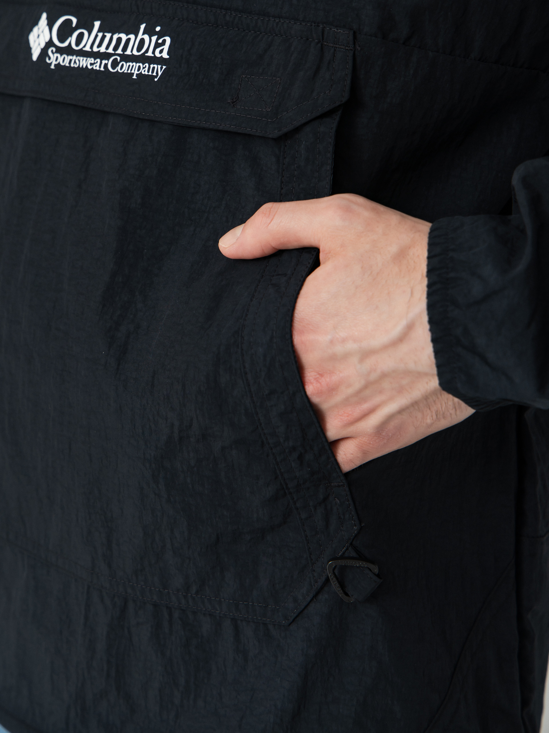 Columbia Challenger Windbreaker Anorak Dzseki (black)
