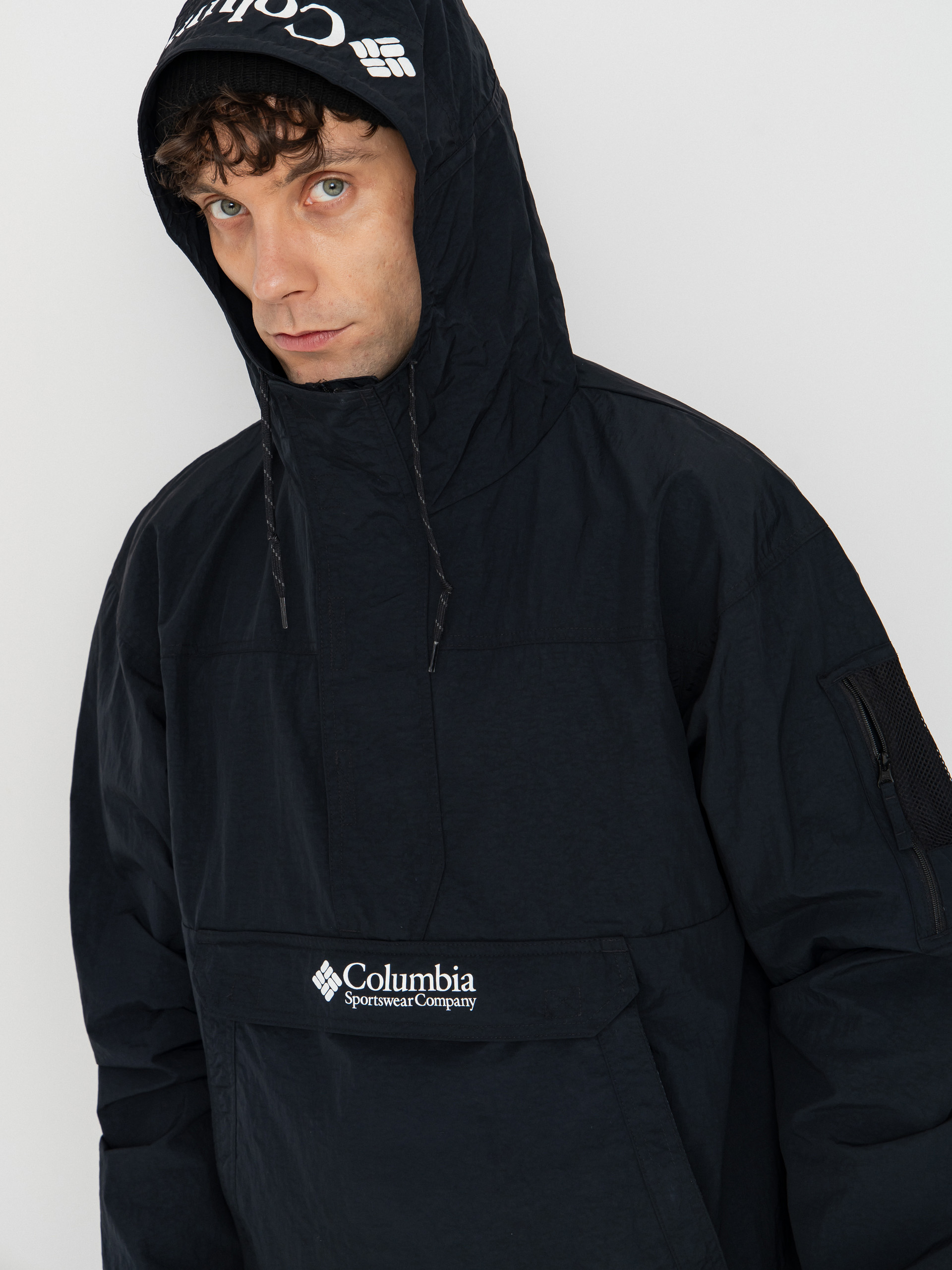 Columbia Challenger Windbreaker Anorak Dzseki (black)