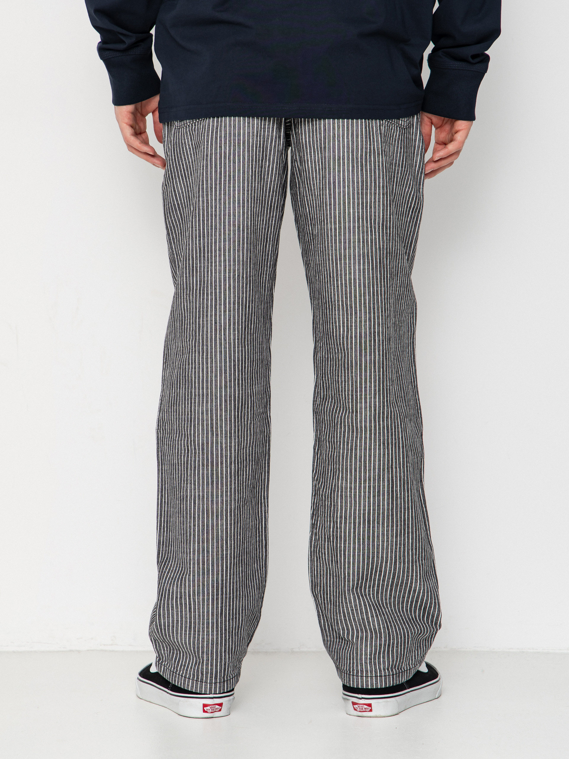 Vans Chore Loose Stripe Denim Kisnadrág (black/white)