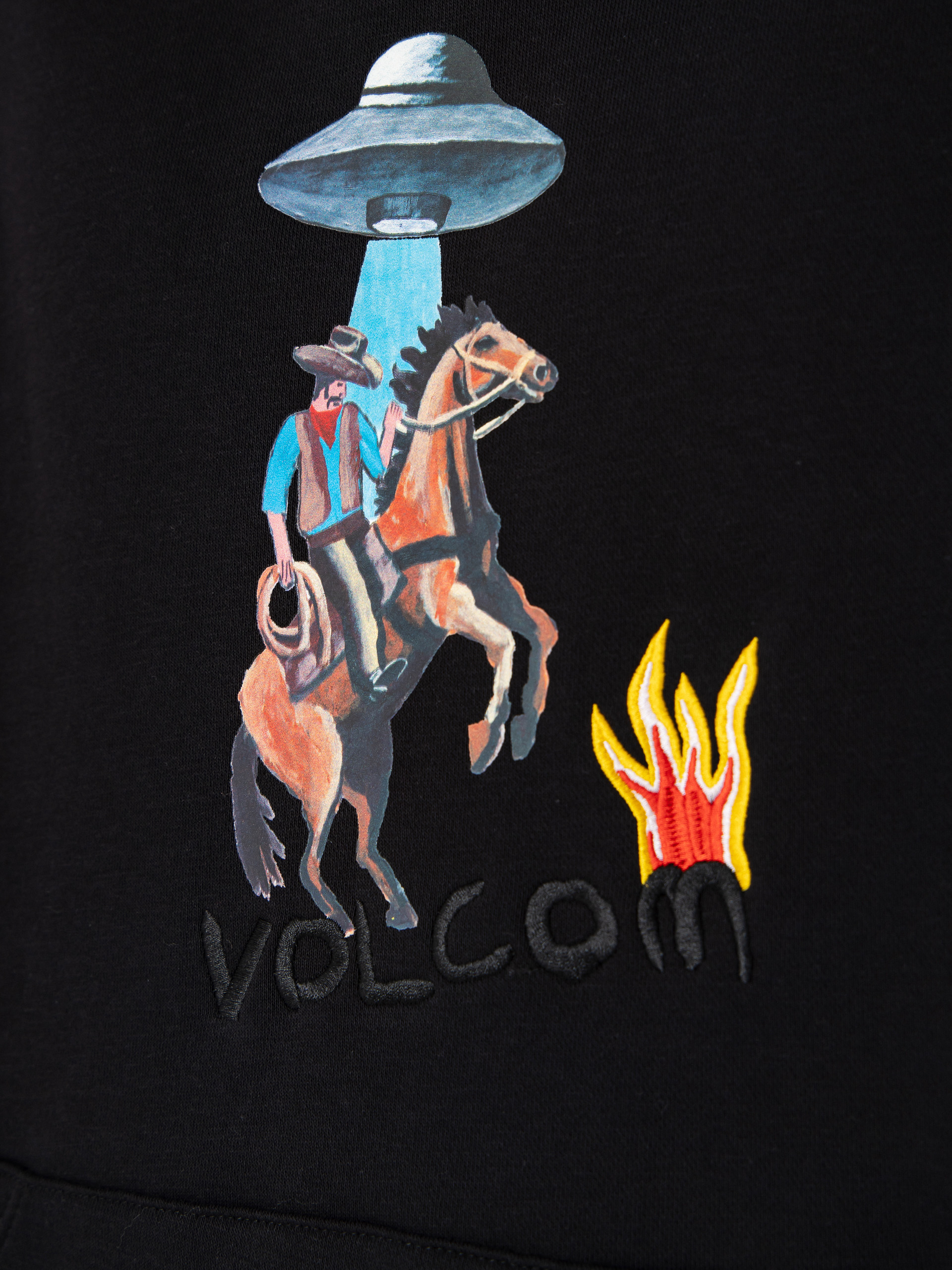 Volcom Fa Mickey Mason 2 HD Kapucnis pulóver (black)