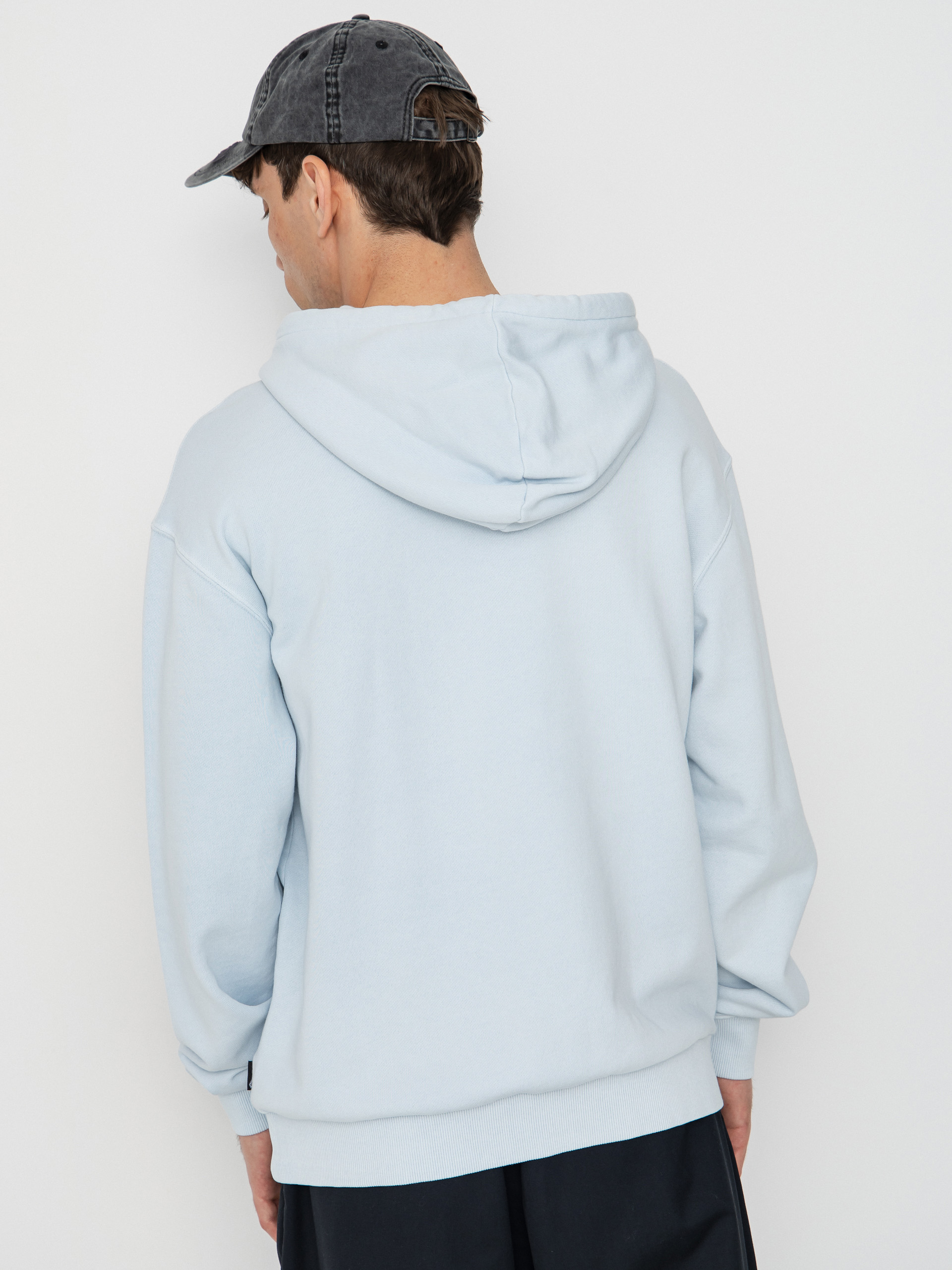 Volcom Single Stone Tw HD Kapucnis pulóver (light blue acid)