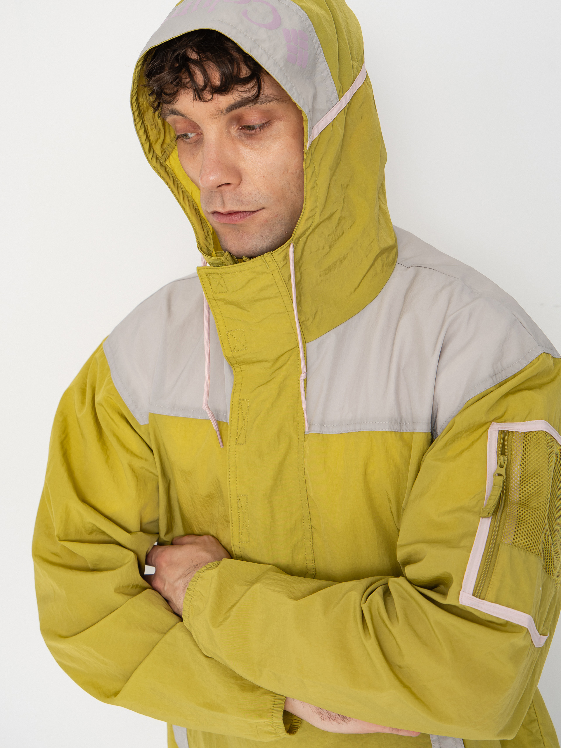 Columbia Challenger Windbreaker Anorak Dzseki (peppercorn/flint grey)