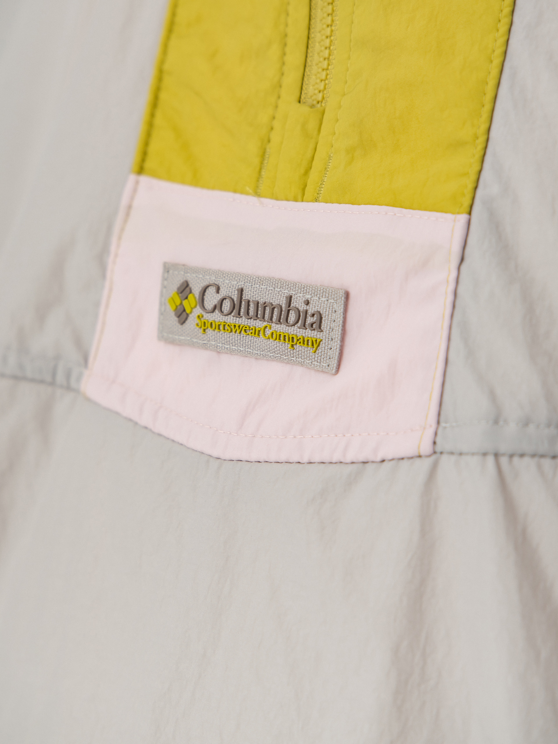 Columbia Riptide II Retro Windbreaker Anorak Dzseki (flint grey/peppercorn/pink agate)