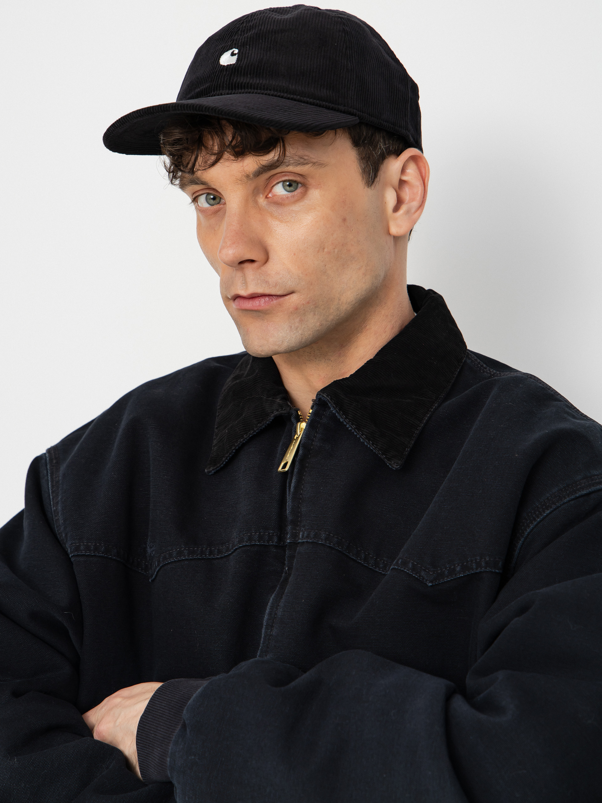 Carhartt WIP OG Santa Fe Dzseki (black/black)