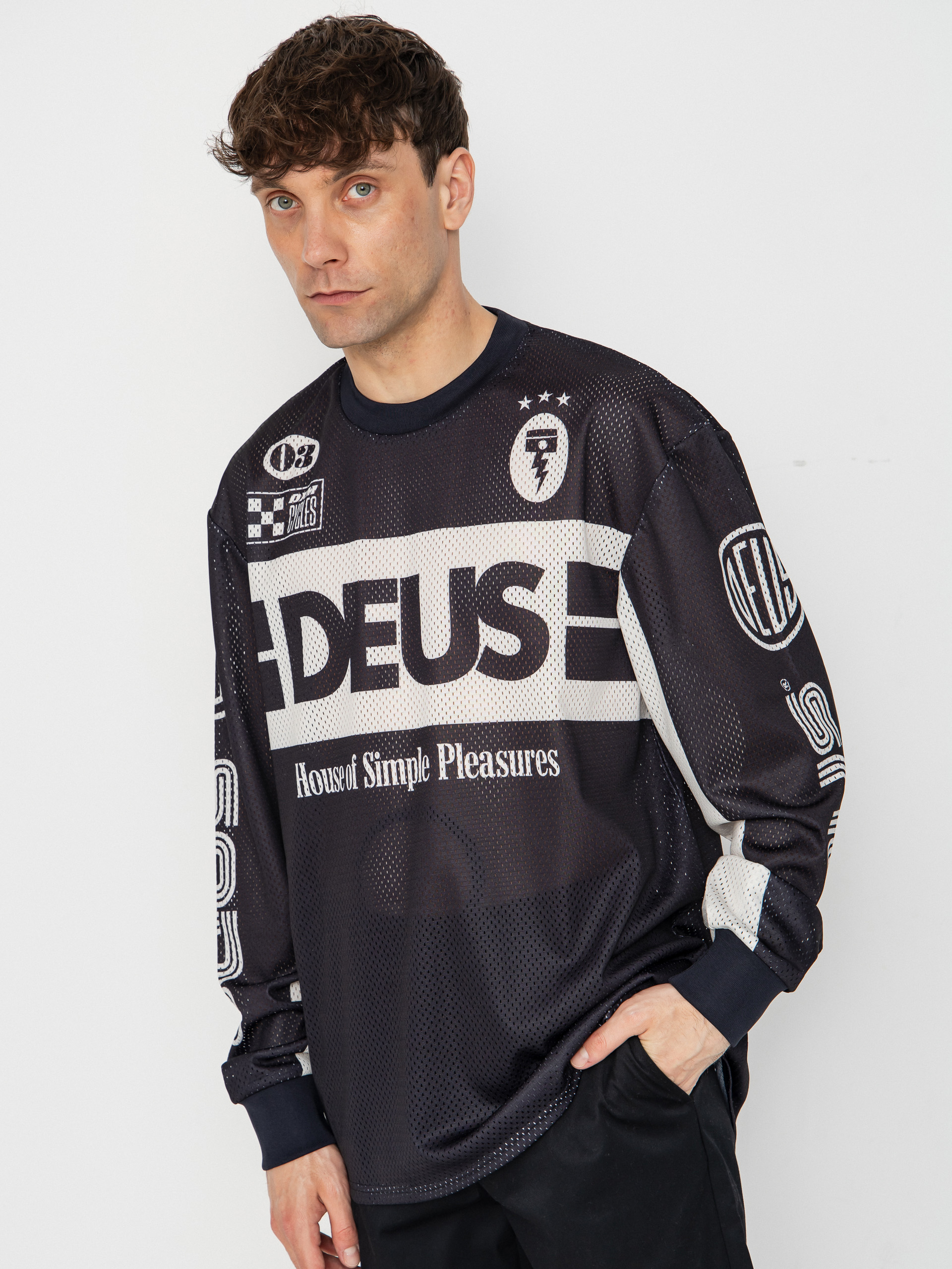 Deus Ex Machina Off Road Mx Jersey 2.0 Póló (black)
