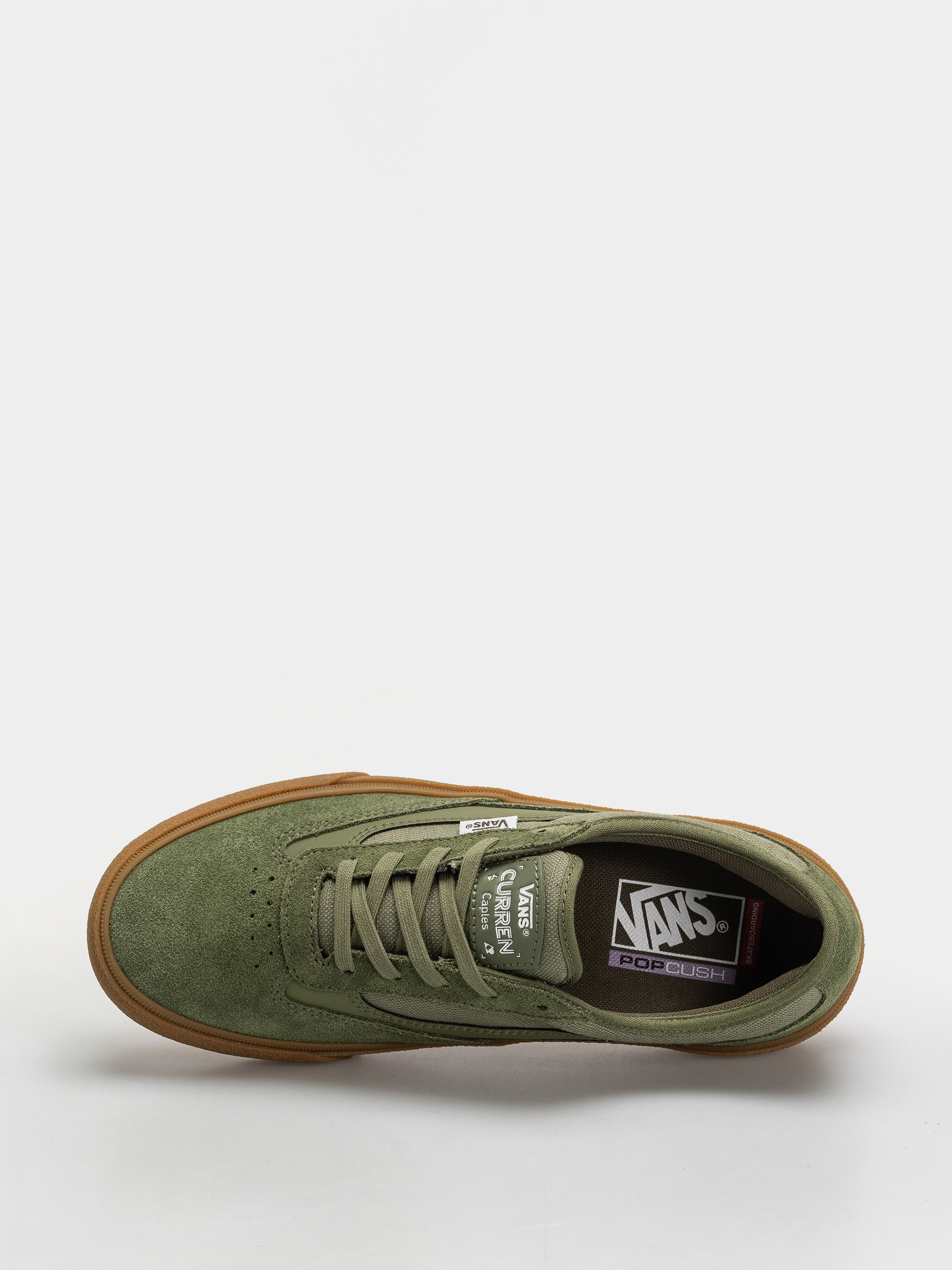 Vans Skate Curren Caples Cipők (green/gum)