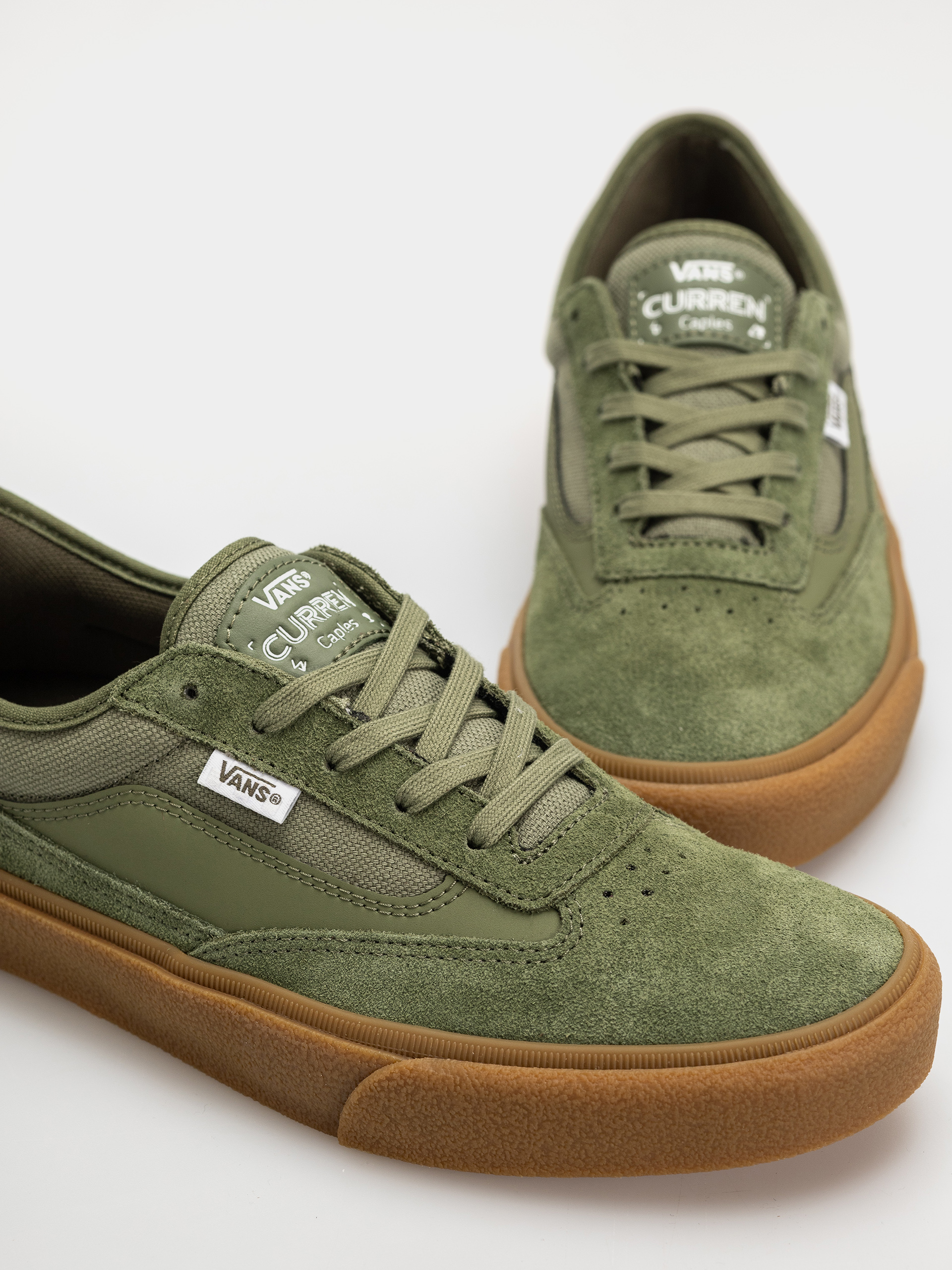 Vans Skate Curren Caples Cipők (green/gum)
