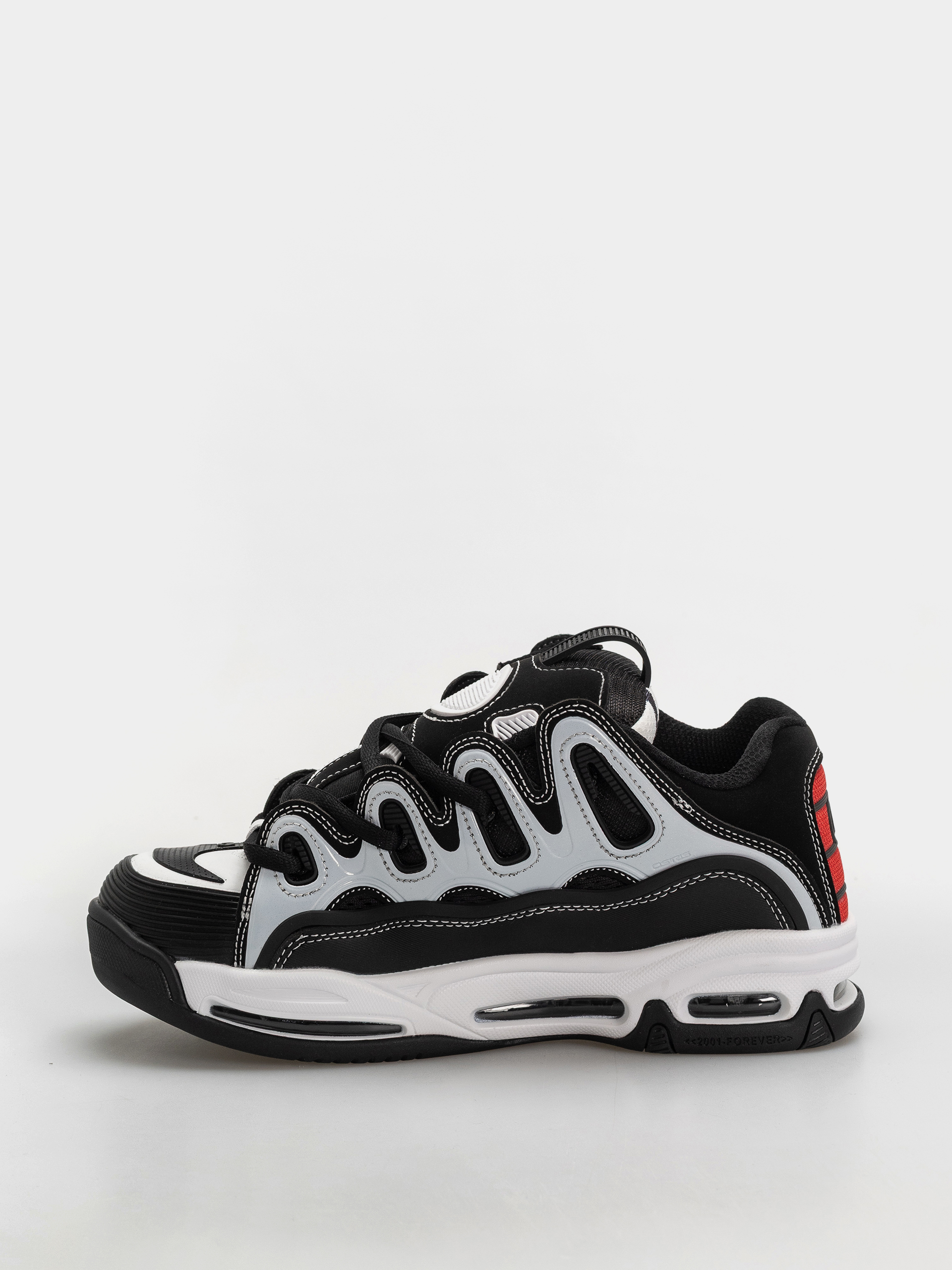 Cipők Osiris D3 2001 (black/white/red)