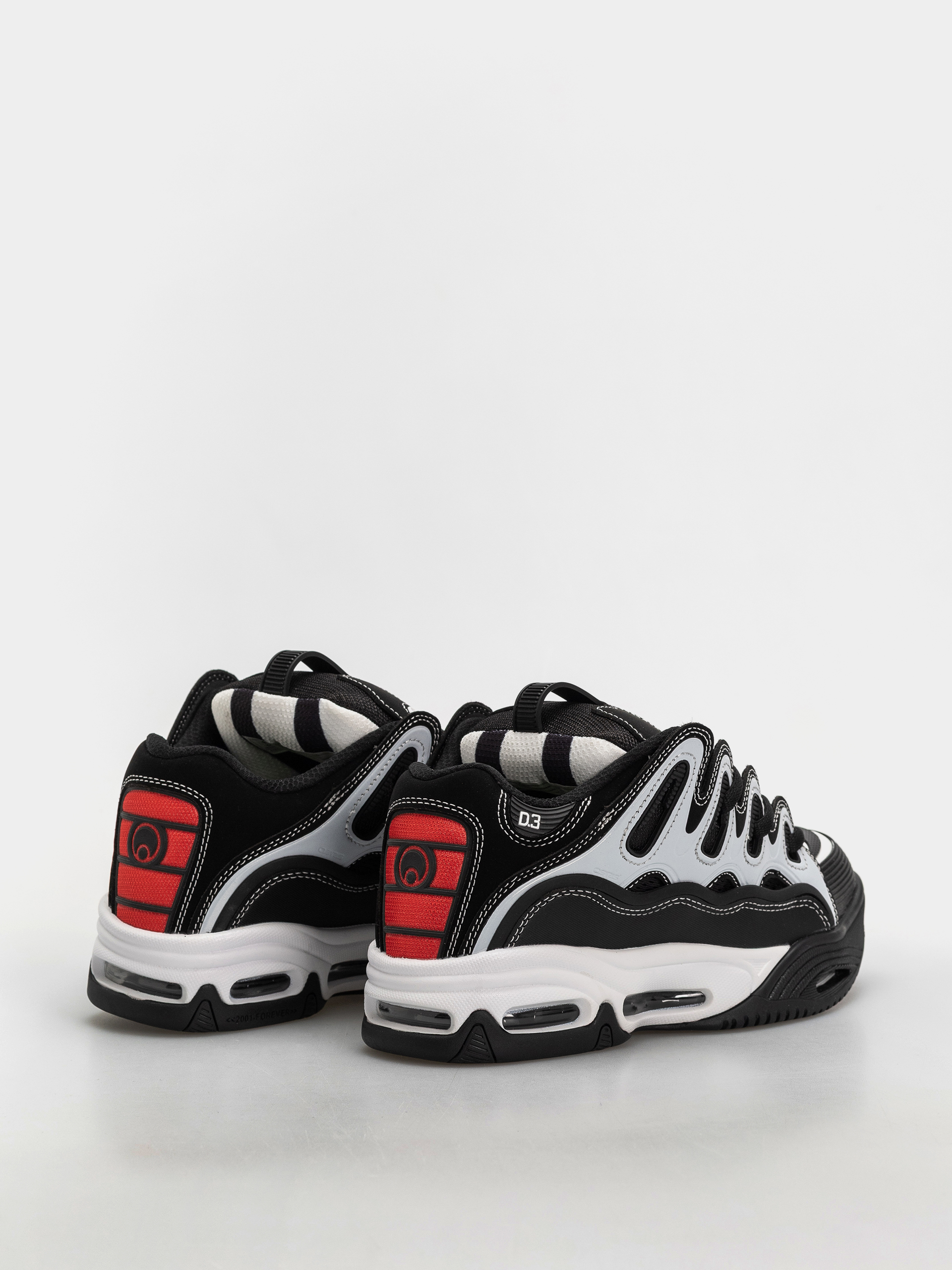 Cipők Osiris D3 2001 (black/white/red)