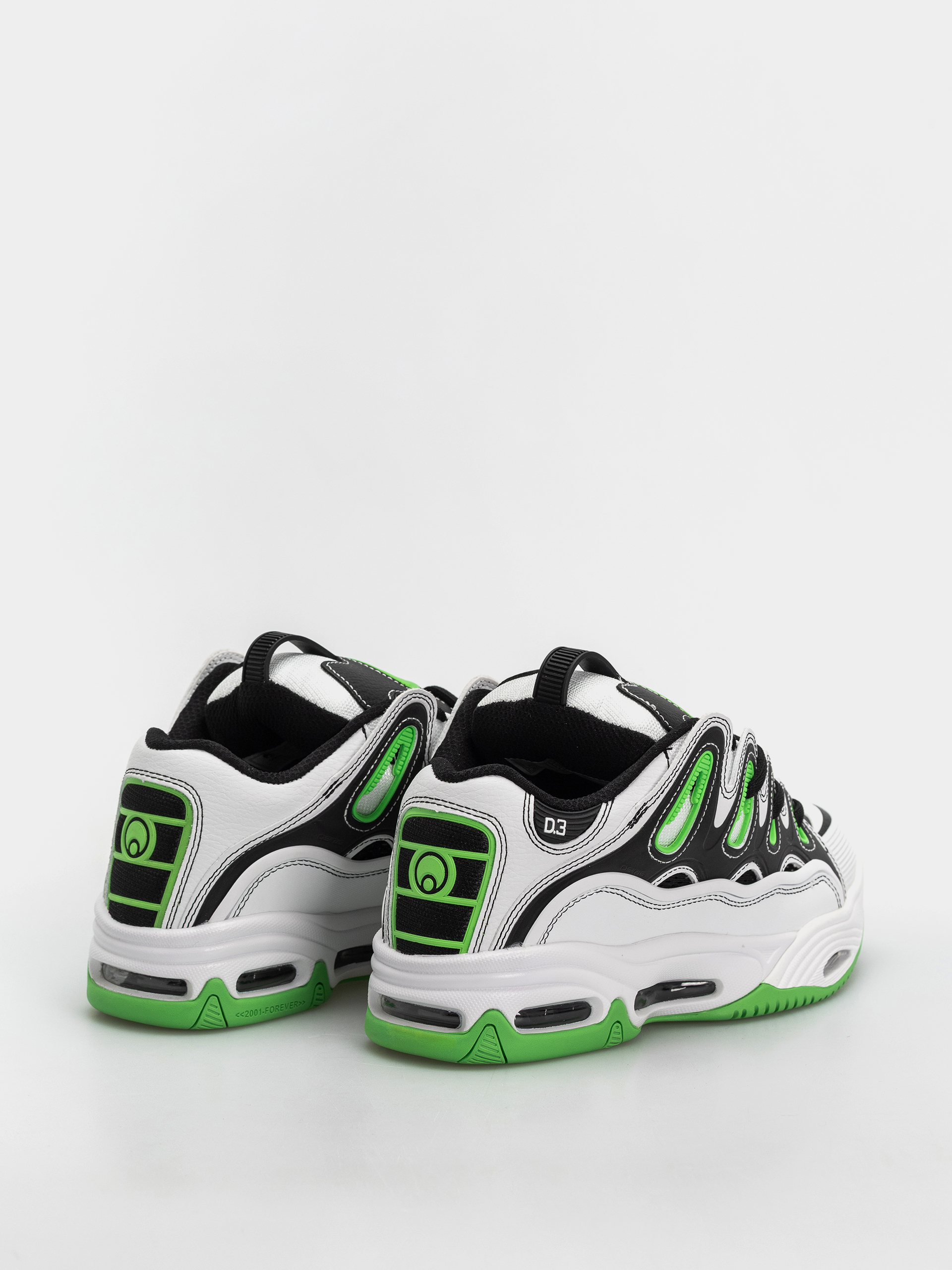 Cipők Osiris D3 2001 (white/black/green)