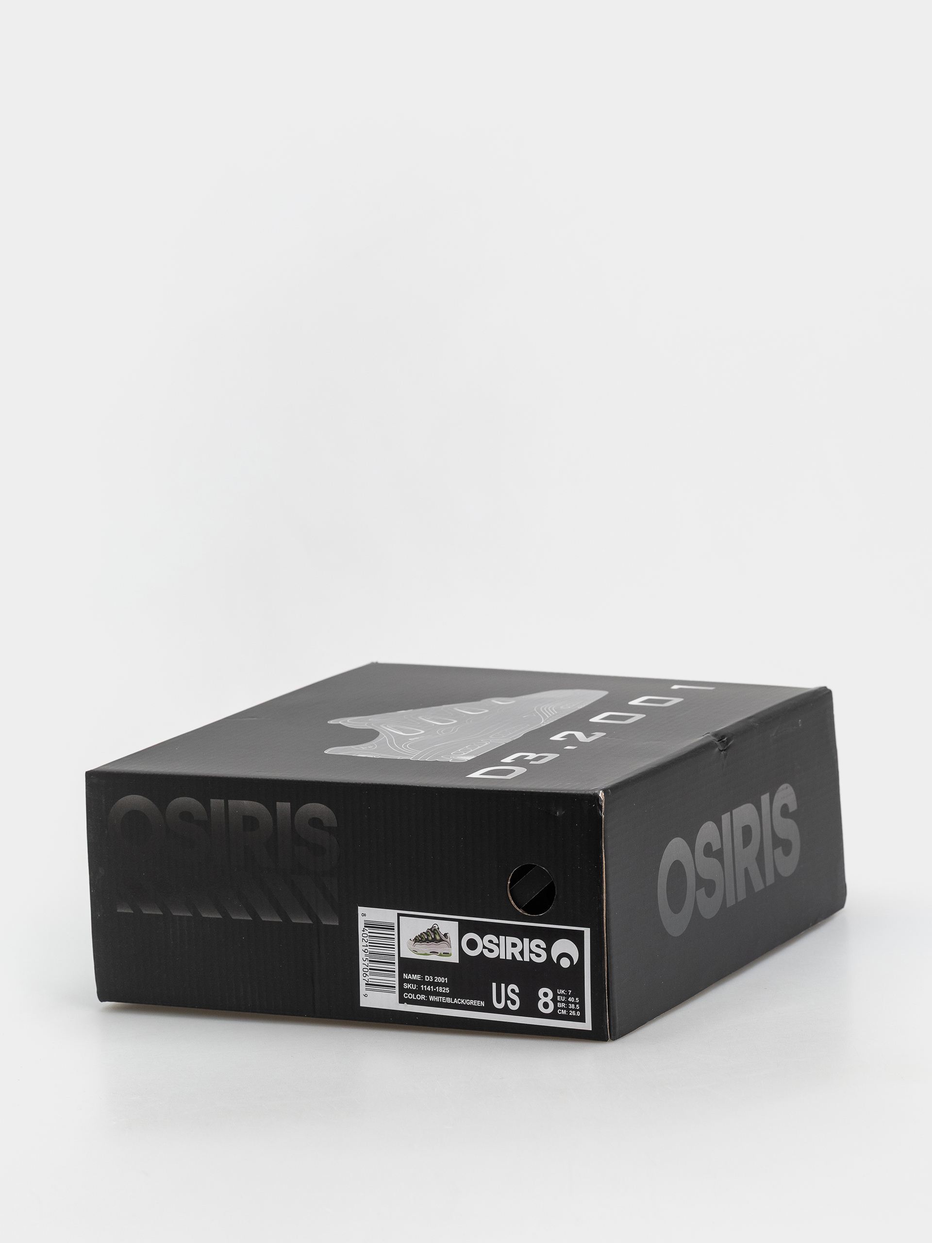 Cipők Osiris D3 2001 (white/black/green)