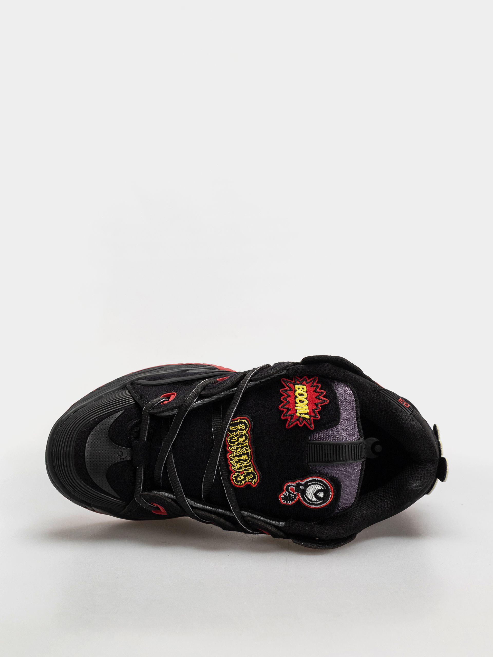 Cipők Osiris D3 2001 (black/red/velcro)