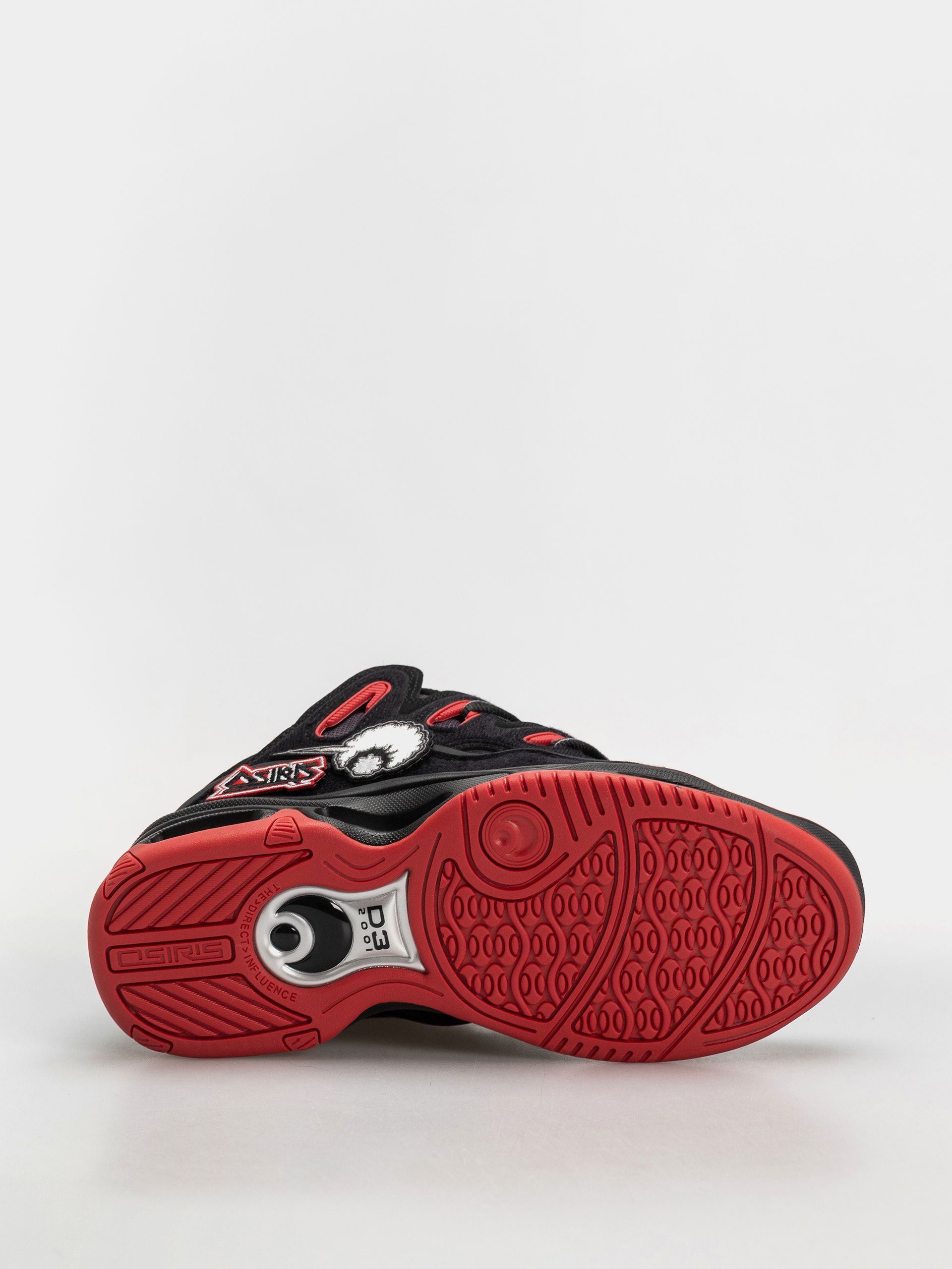 Cipők Osiris D3 2001 (black/red/velcro)