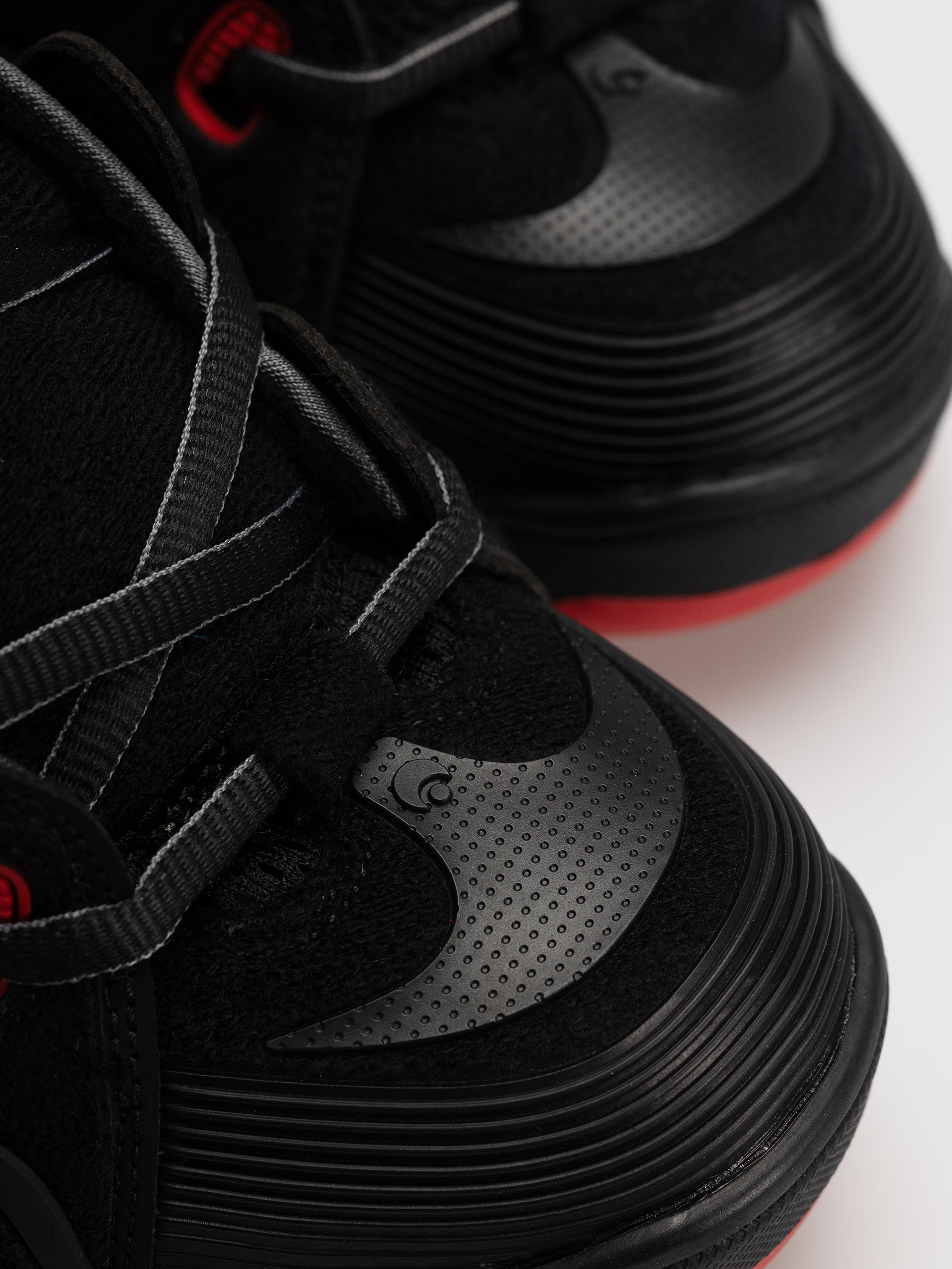 Cipők Osiris D3 2001 (black/red/velcro)