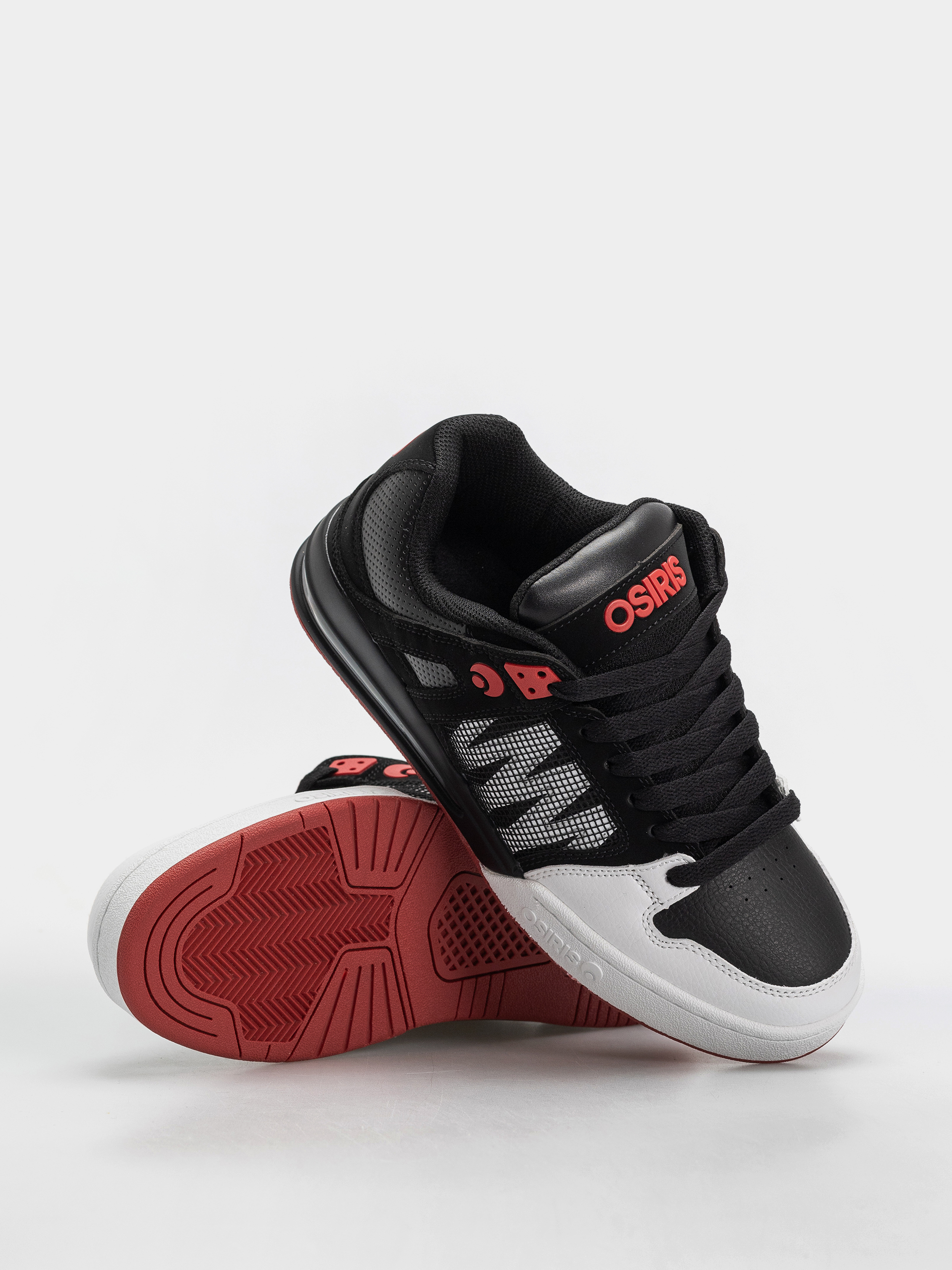 Osiris Pixel Cipők (white/black/red)