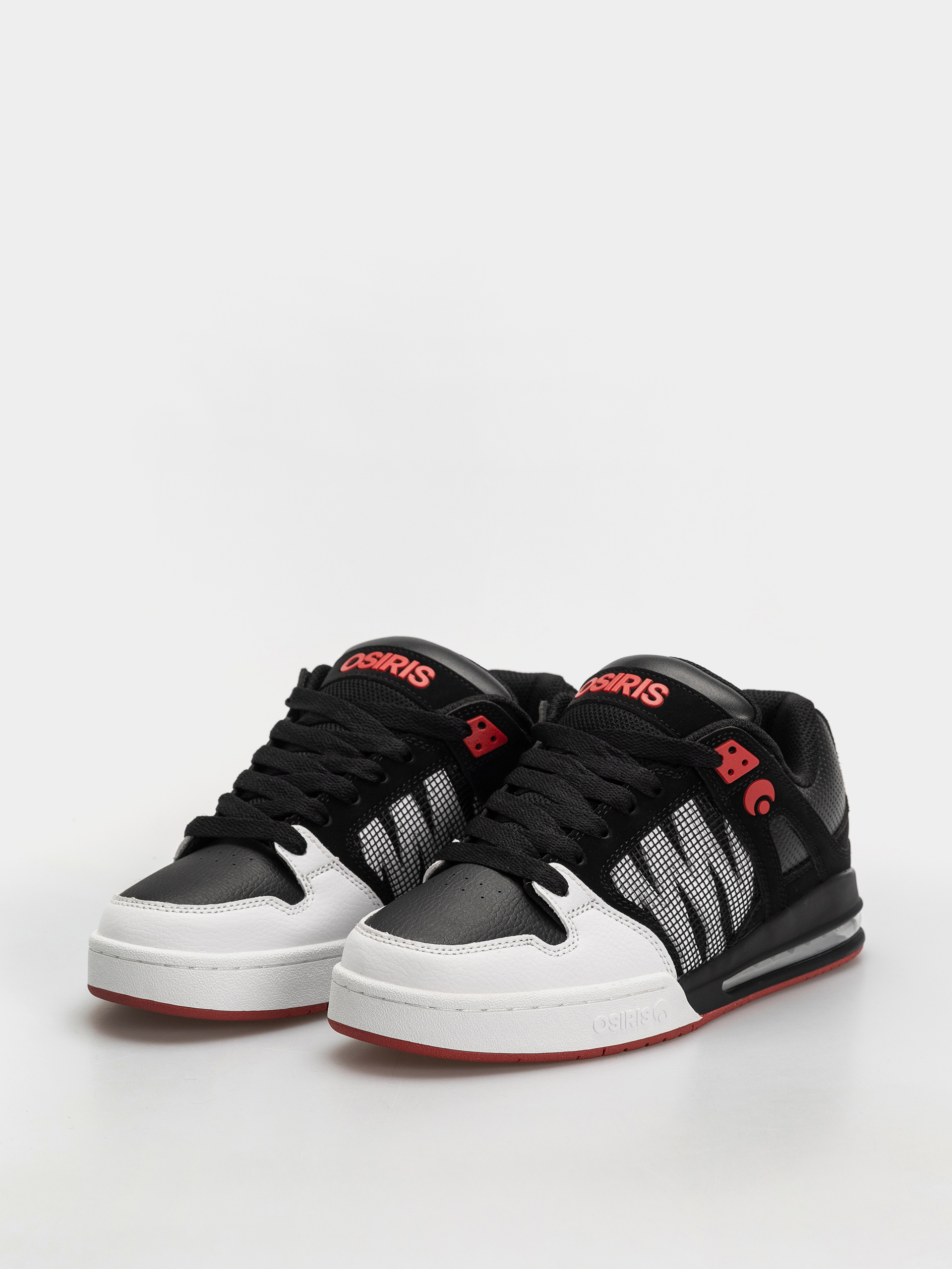 Osiris Pixel Cipők (white/black/red)