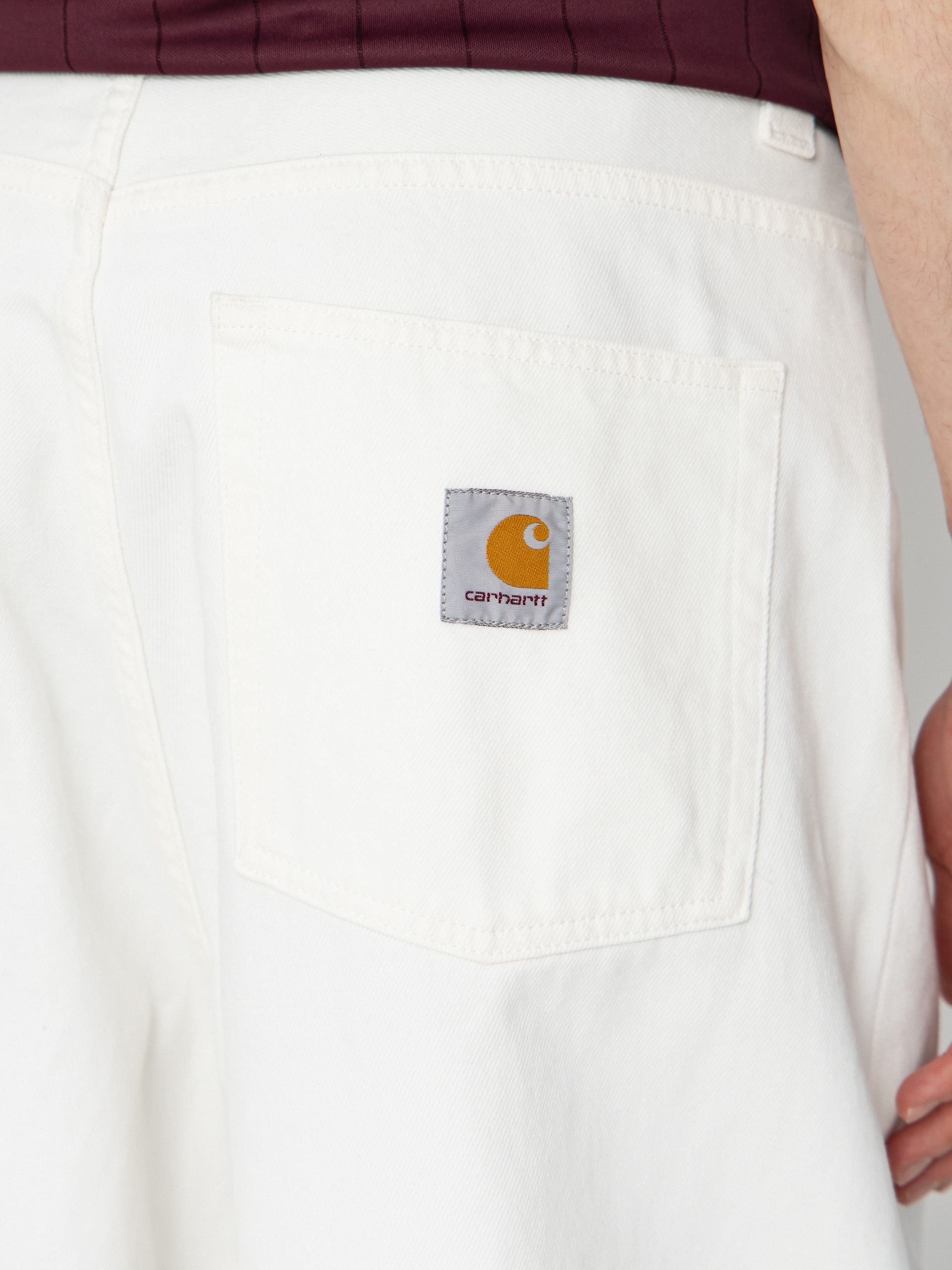 Kisnadrág Carhartt WIP Brandon (white)