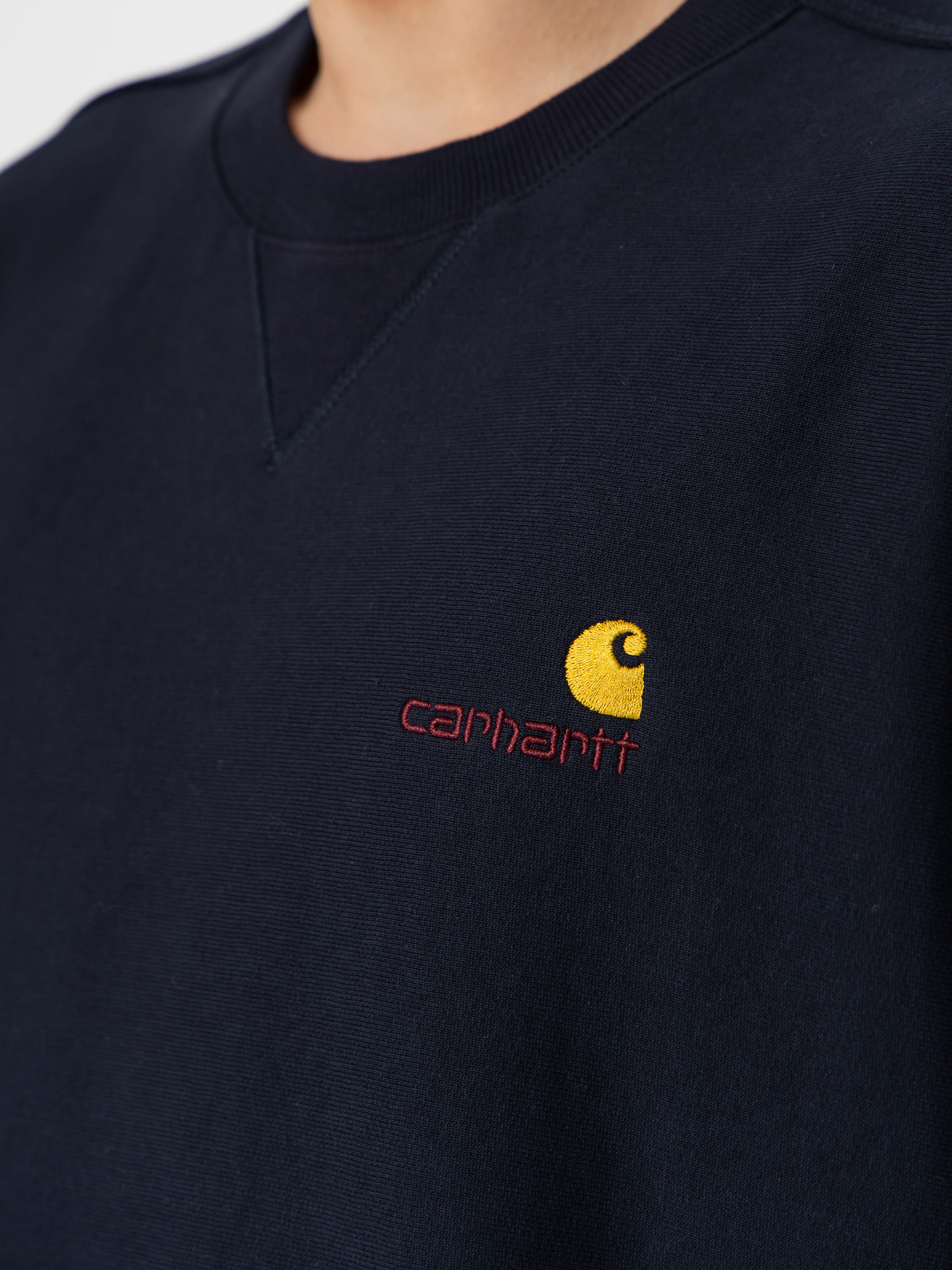 Pulóver Carhartt WIP American Script (deep night)