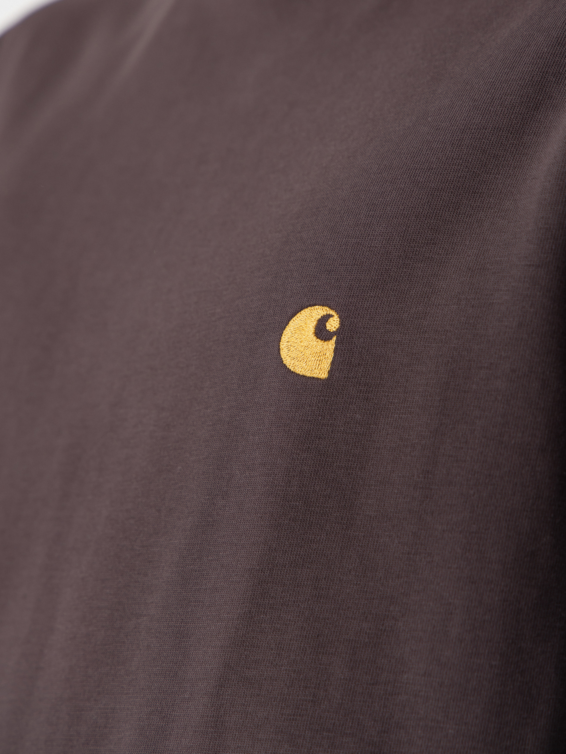 Hosszú ujjú felső Carhartt WIP Chase (shale/gold)