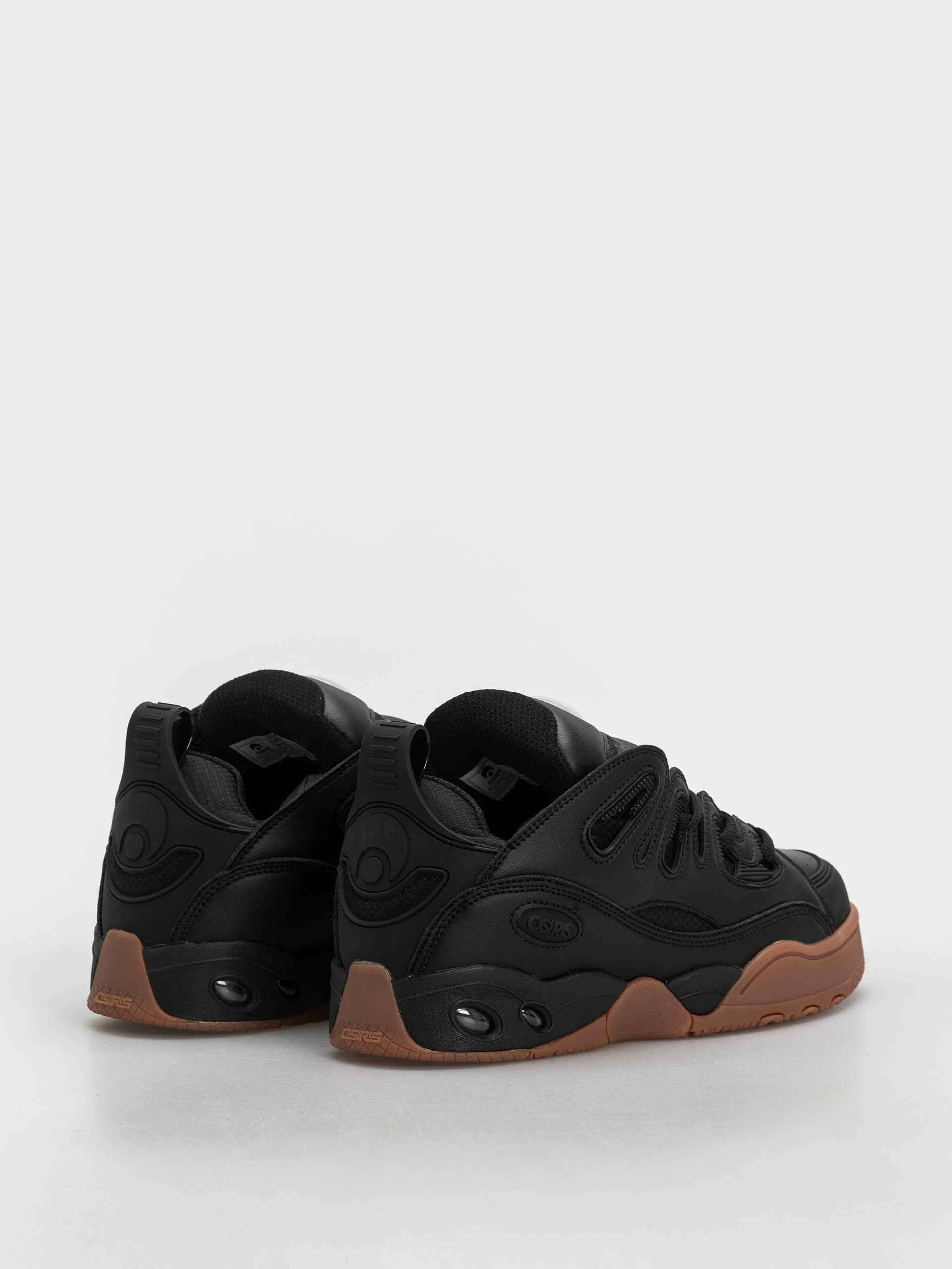 Osiris D3 E Cipők (black/black/gum)