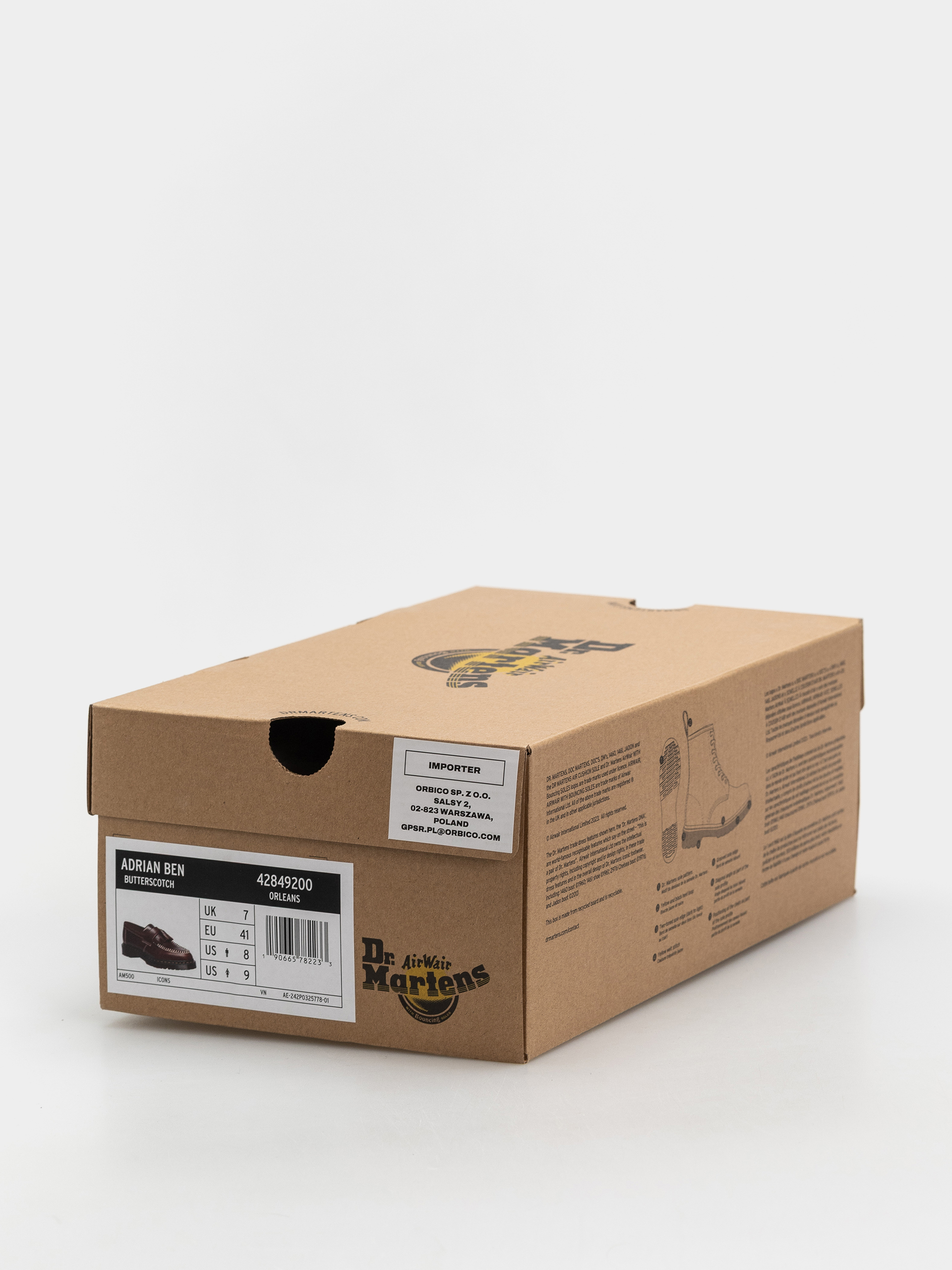 Cipők Dr. Martens Adrian Ben Tassel Loafer (butterscotch orleans)
