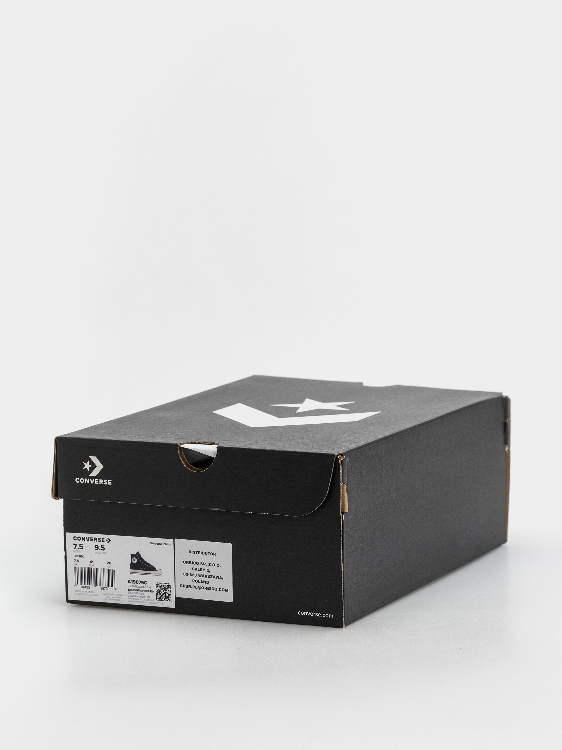 Tornacipők Converse Chuck Taylor Throwback Hi (black/vintage white)