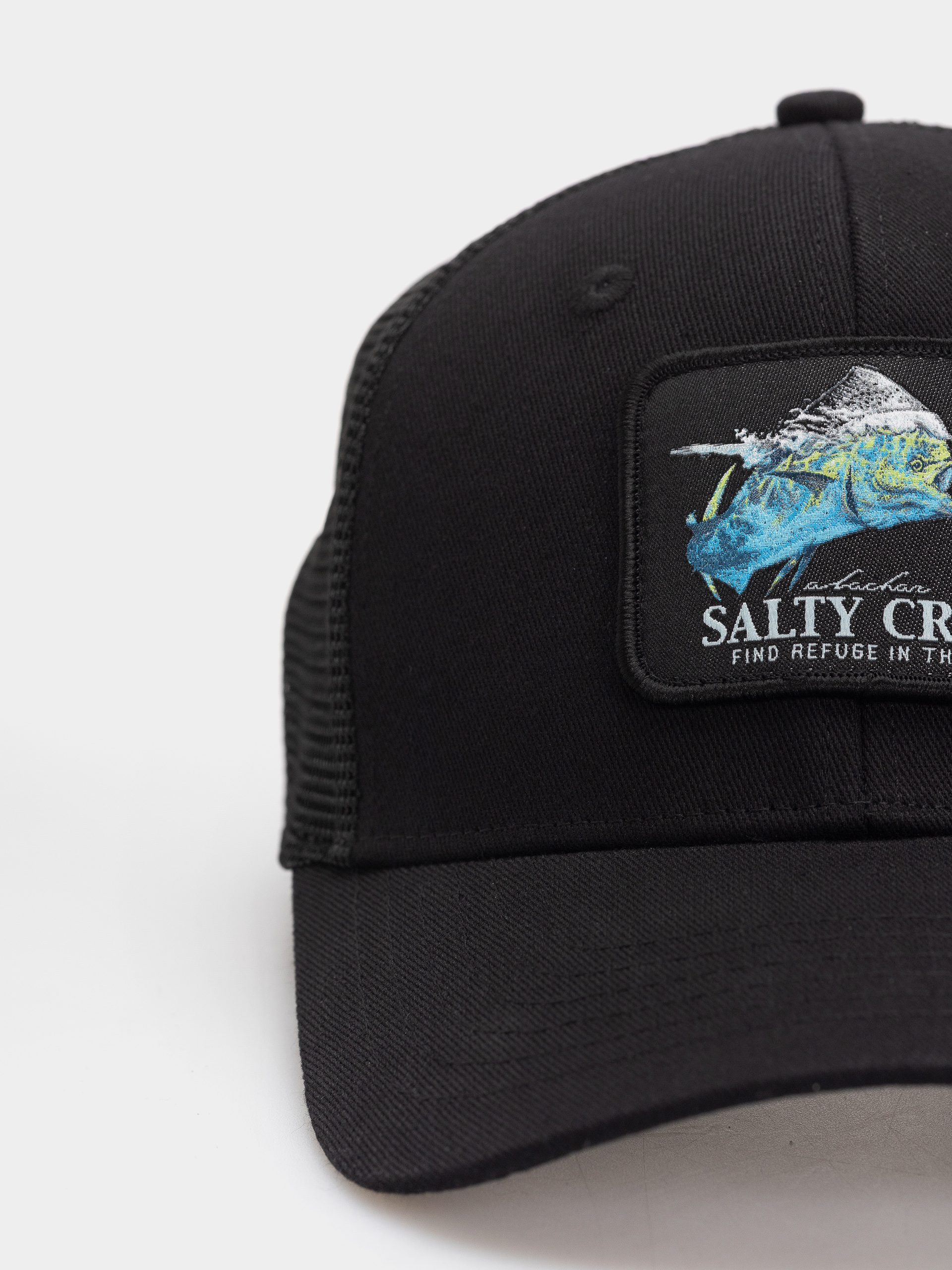 Baseball sapka Salty Crew Mahi Surface Trucker (black)