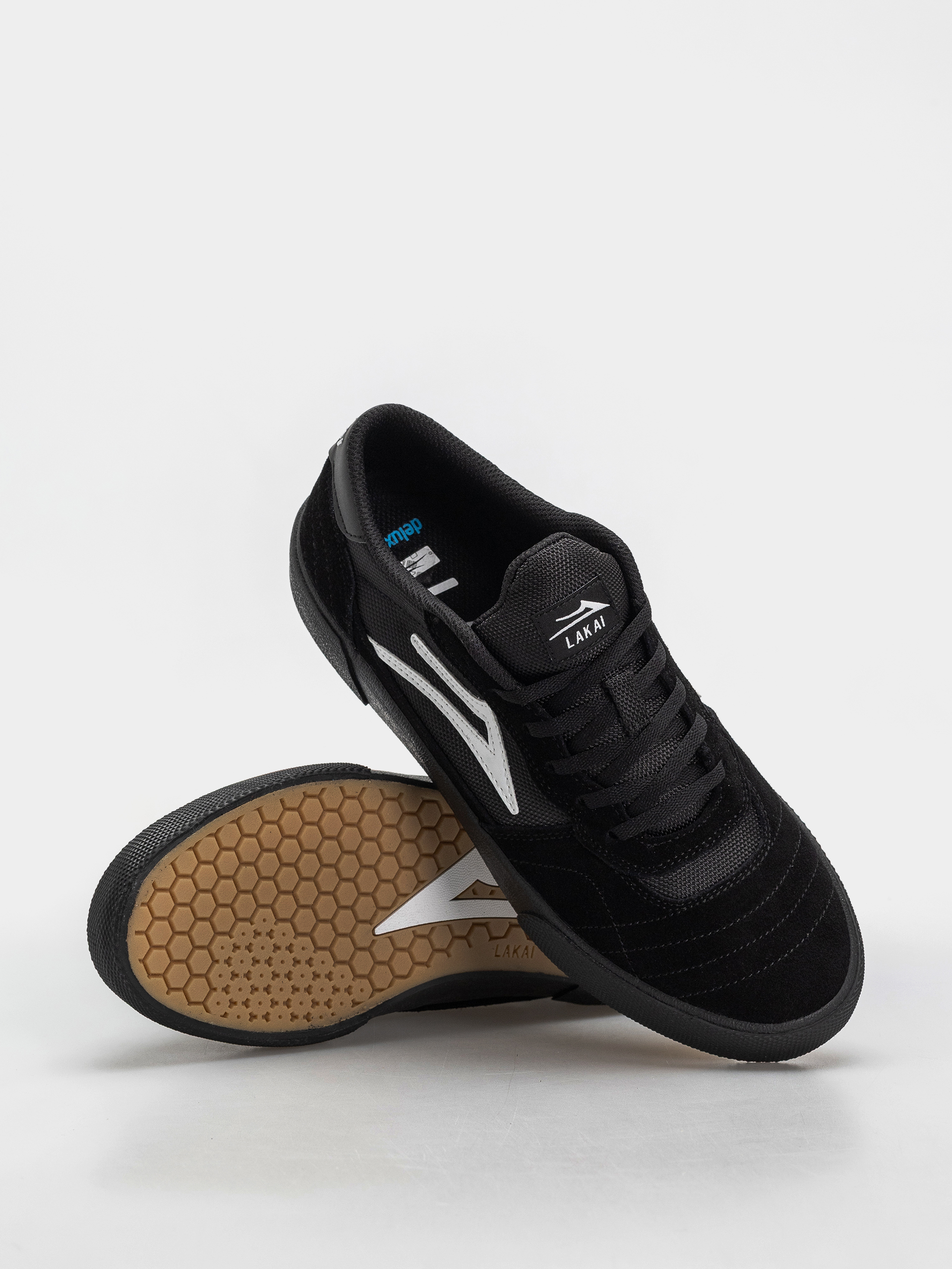 Cipők Lakai Cambridge (black suede)