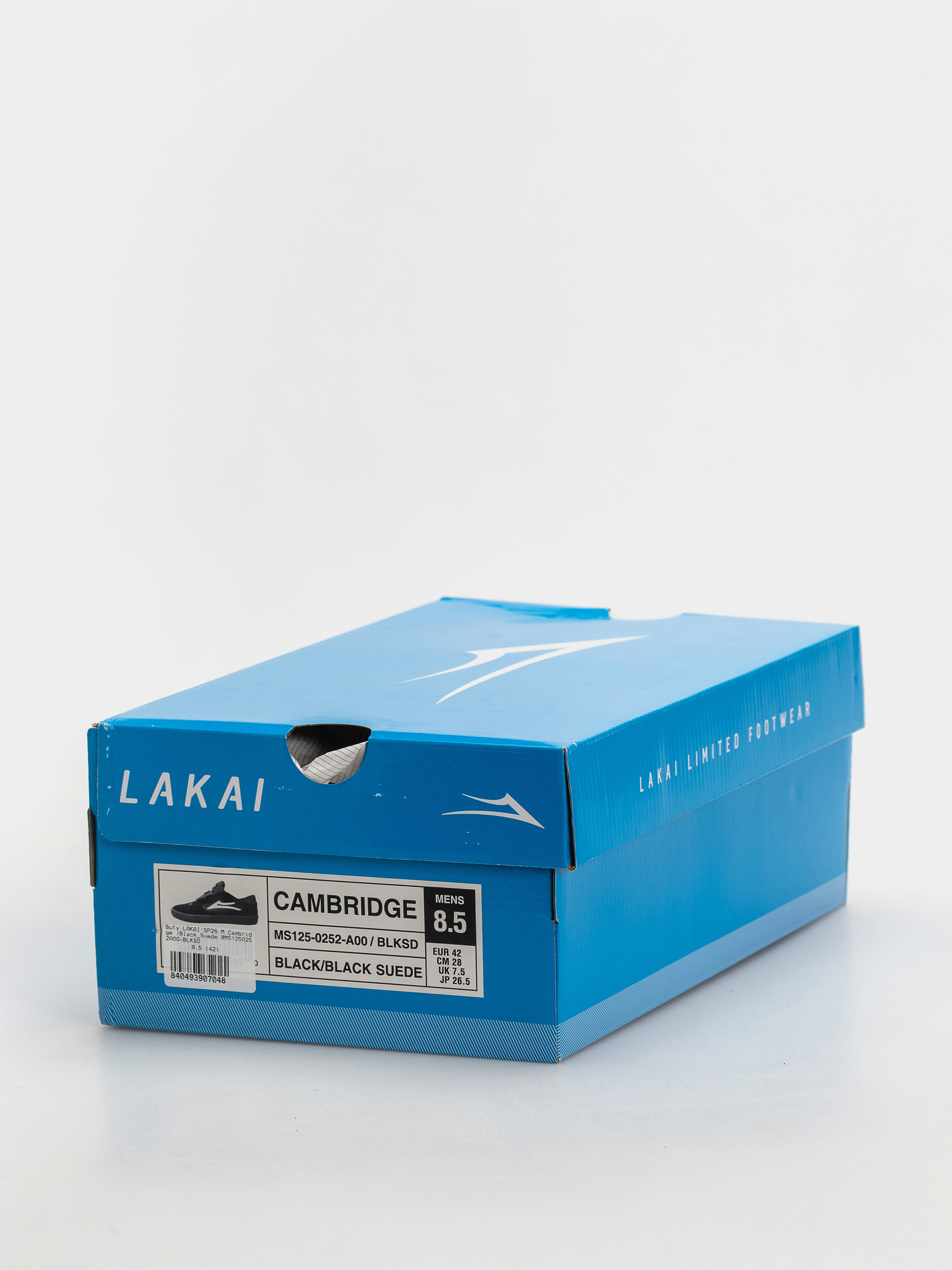 Cipők Lakai Cambridge (black suede)