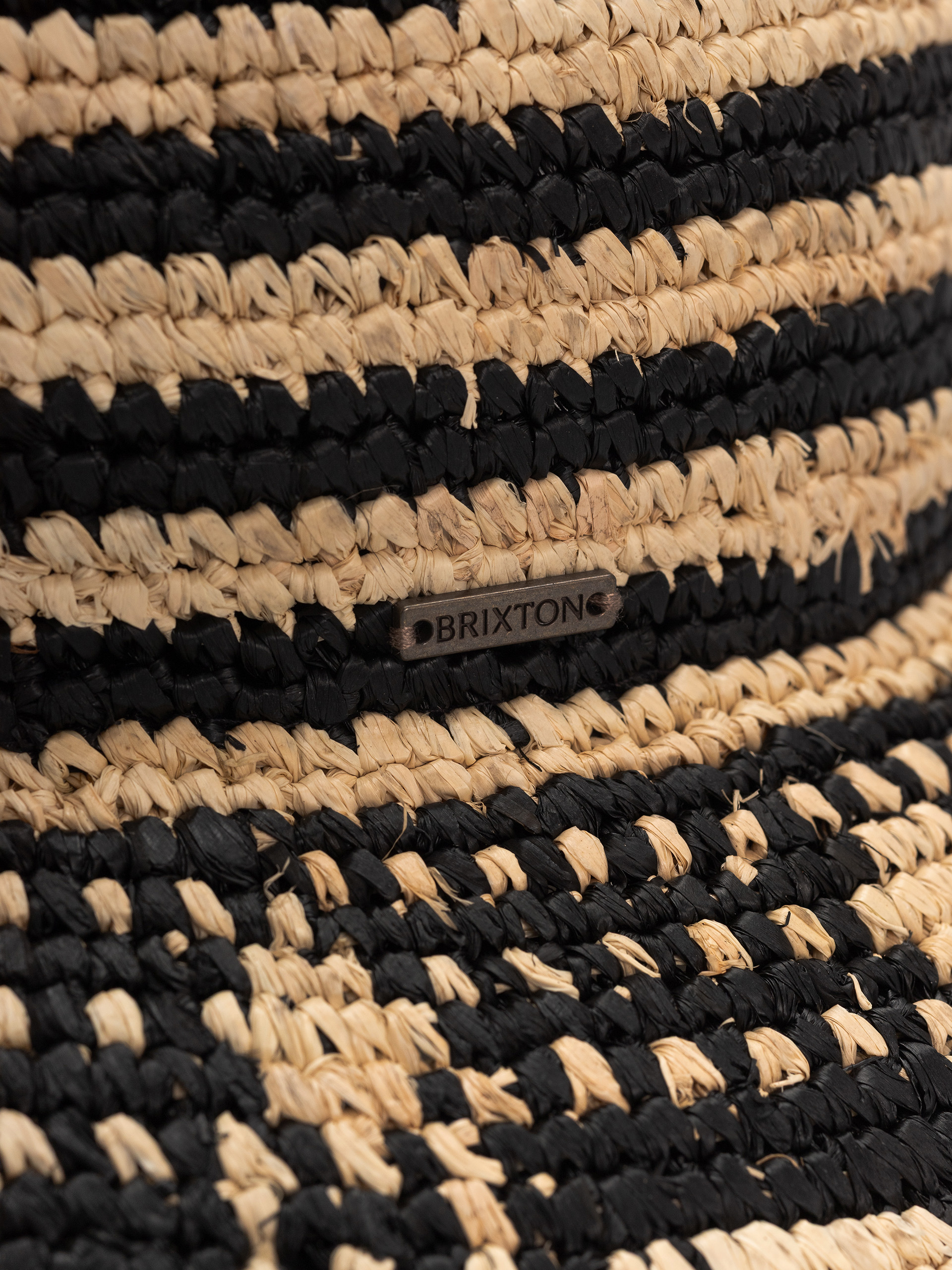 Kalap Brixton Redding Packable Straw Wmn (black/natural)