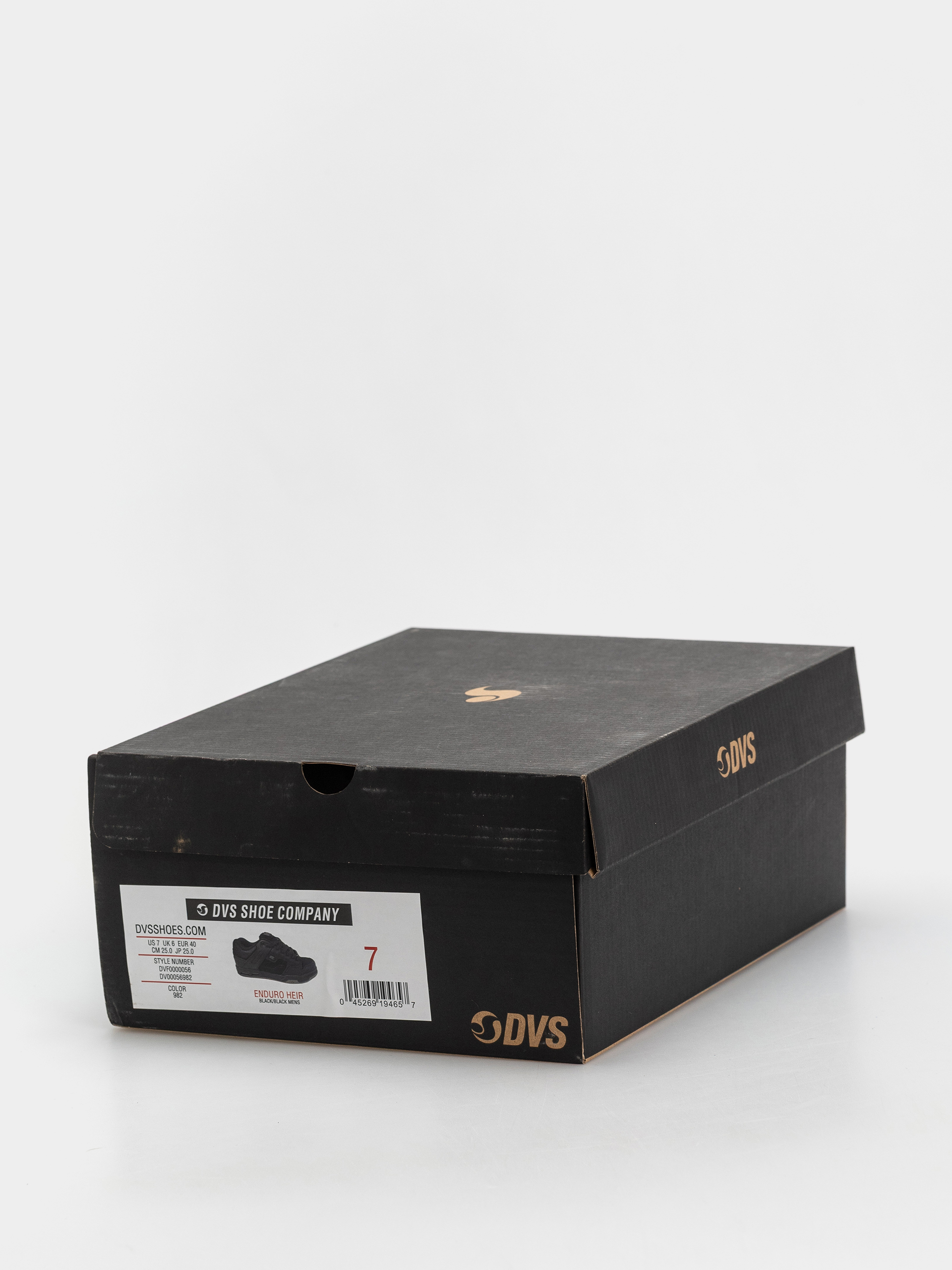 DVS Enduro Heir Cipők (black black leather)