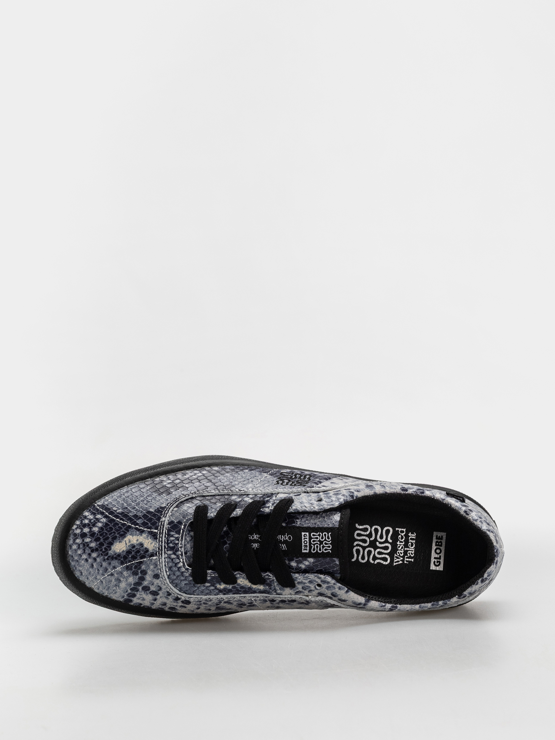 Globe Melbek Cipők (wasted talent black/snake)