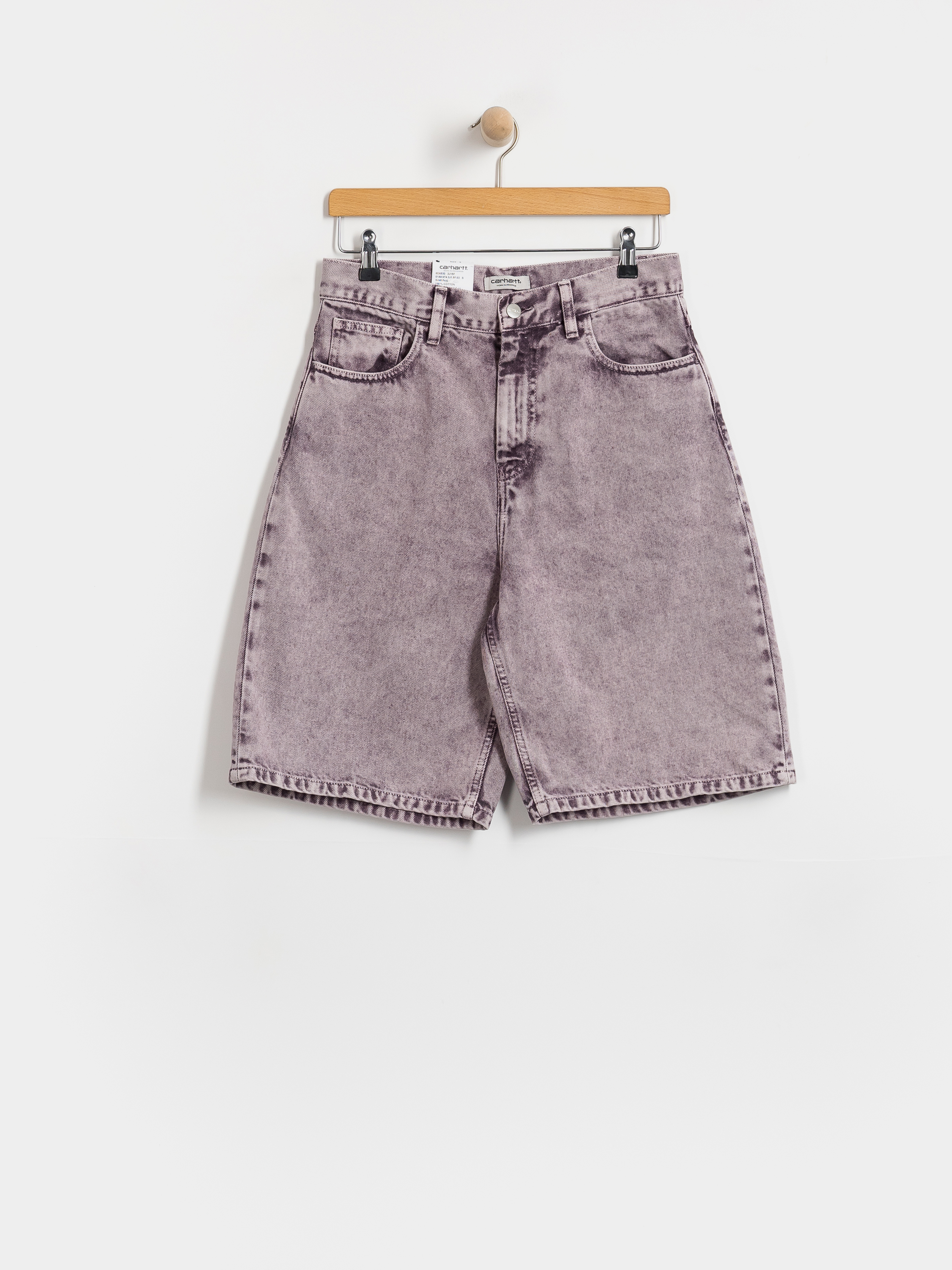 Carhartt WIP Brandon Wmn Rövidnadrág (cozy purple chalk wash)
