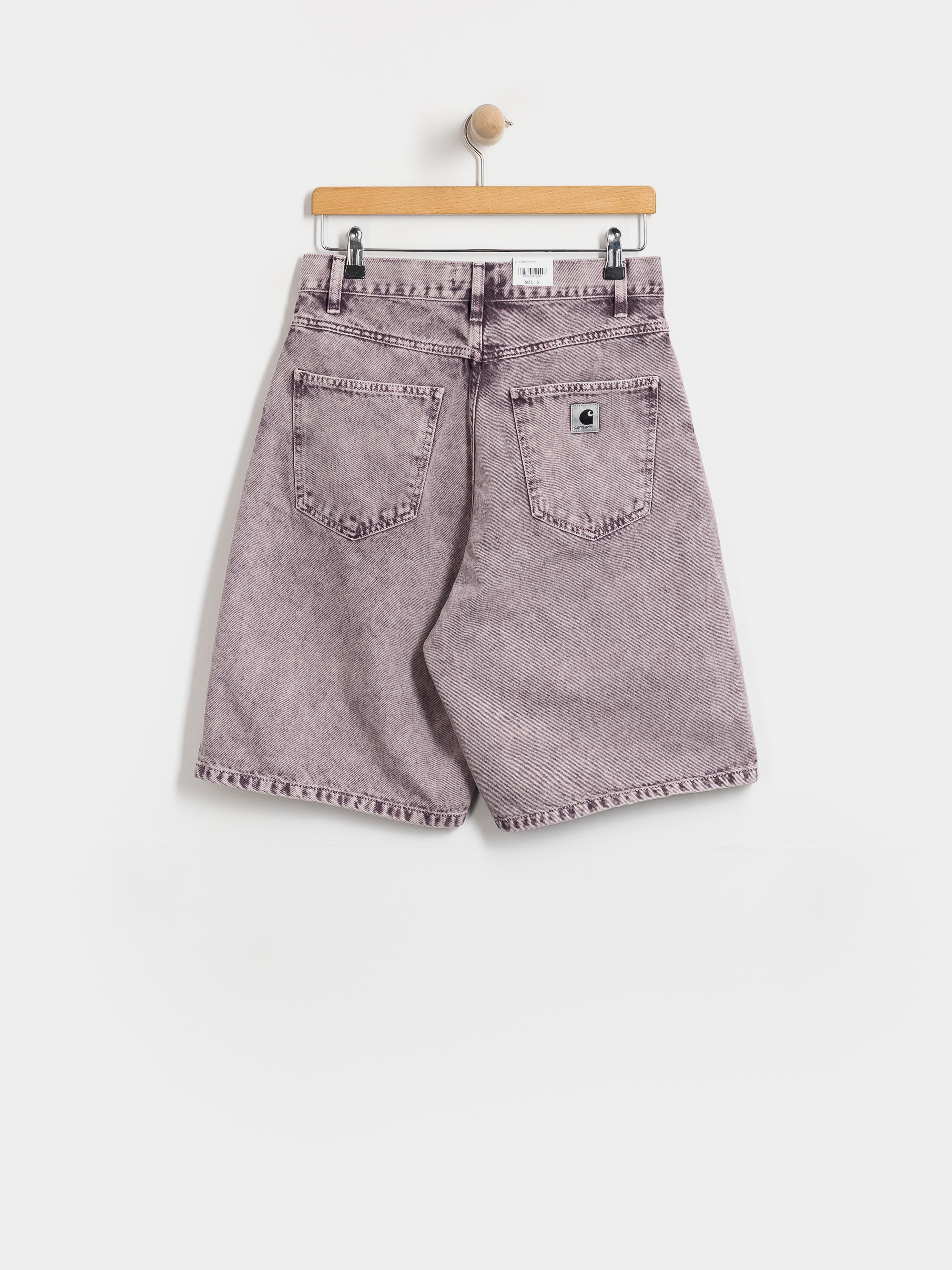 Carhartt WIP Brandon Wmn Rövidnadrág (cozy purple chalk wash)