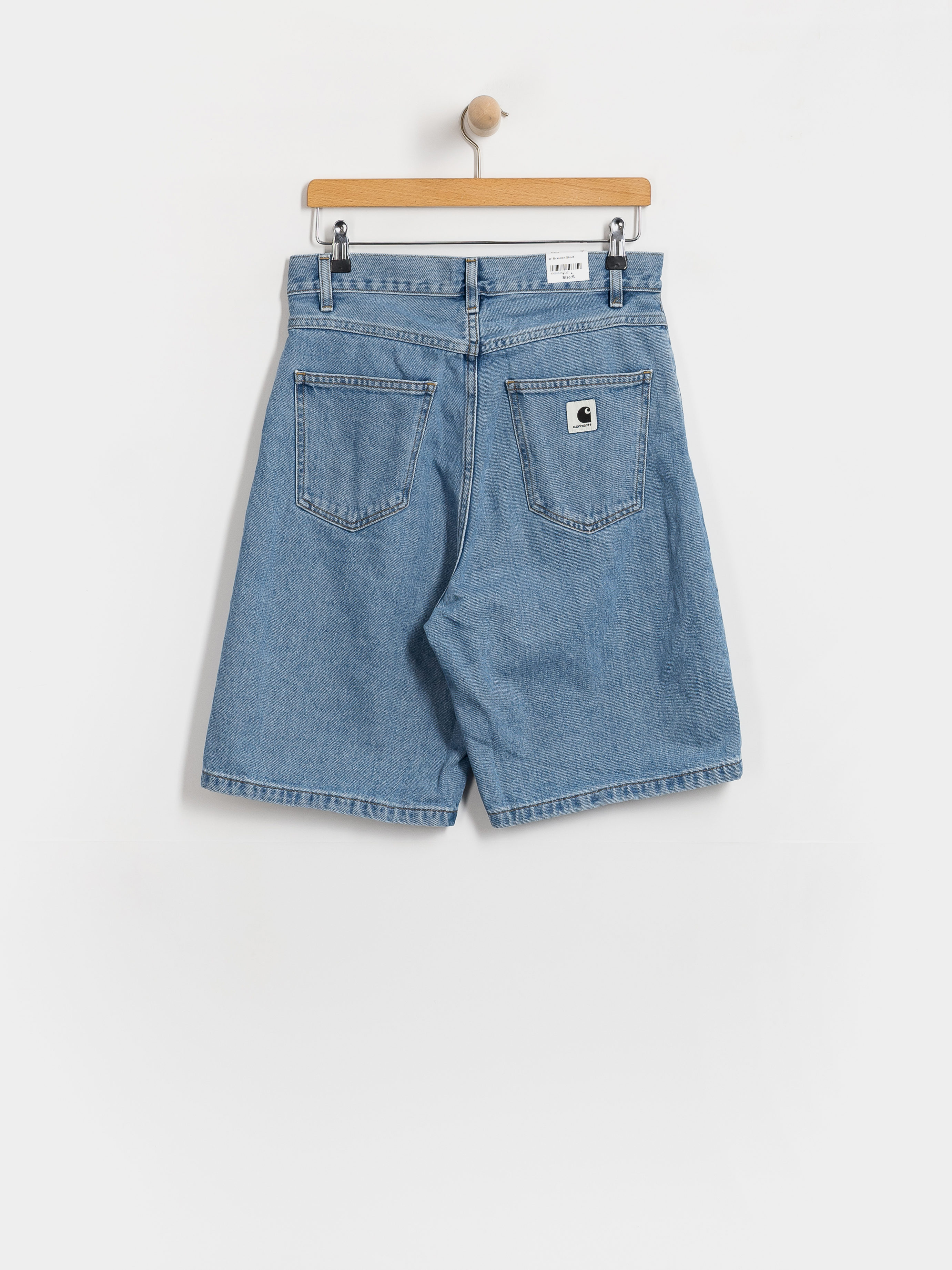 Carhartt WIP Brandon Wmn Rövidnadrág (blue stone bleached)