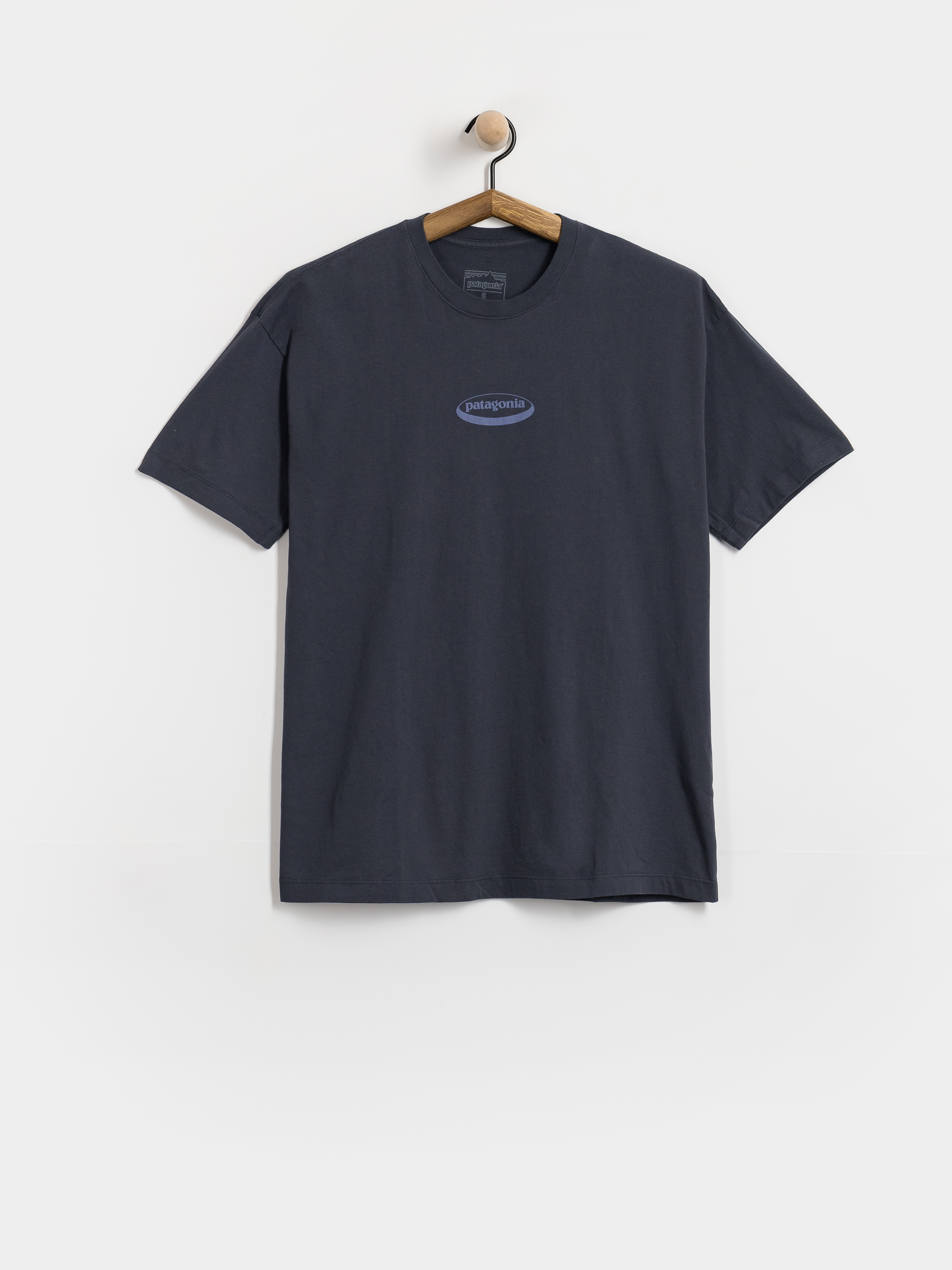 Patagonia 95 Oval Logo Oversized Wmn Póló (smolder blue)